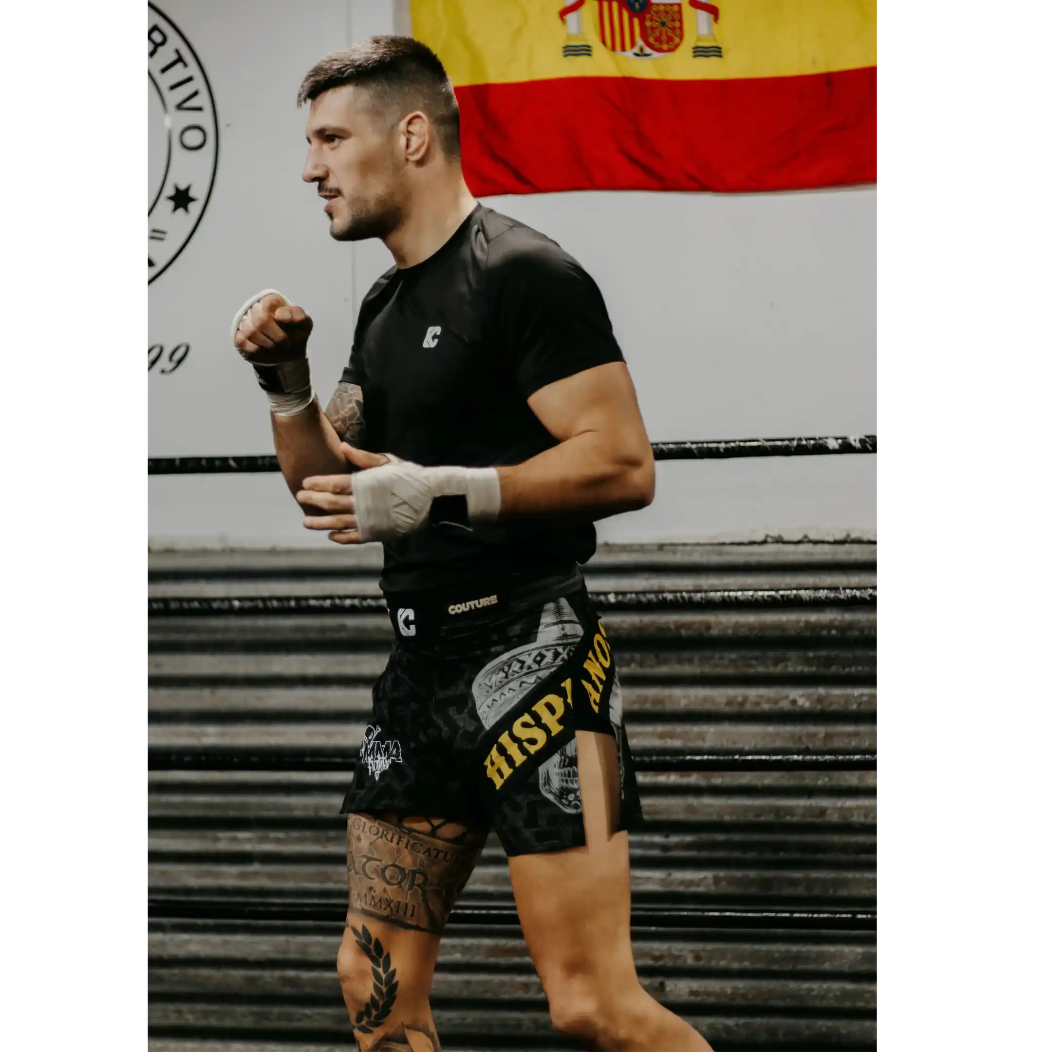 Joel Álvarez, El Fenómeno, entrenando