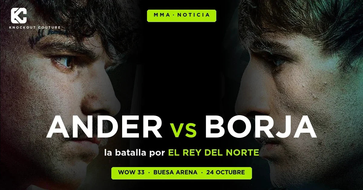 Ander Sánchez vs Borja García — WOW 33 Vitoria, 24 de octubre en el Buesa Arena