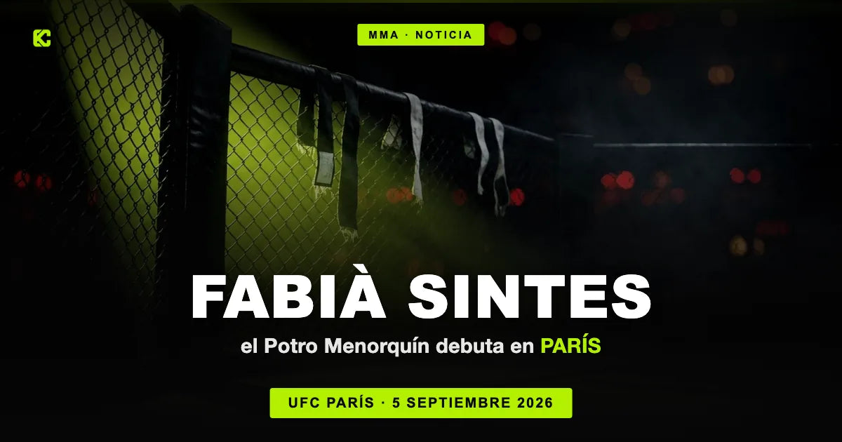 Fabià Sintes ficha por la UFC — debut del Potro Menorquín en UFC París