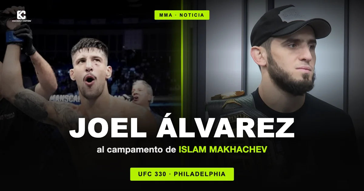 Joel Álvarez e Islam Makhachev — Joel, en el campamento de Makhachev rumbo al UFC 330