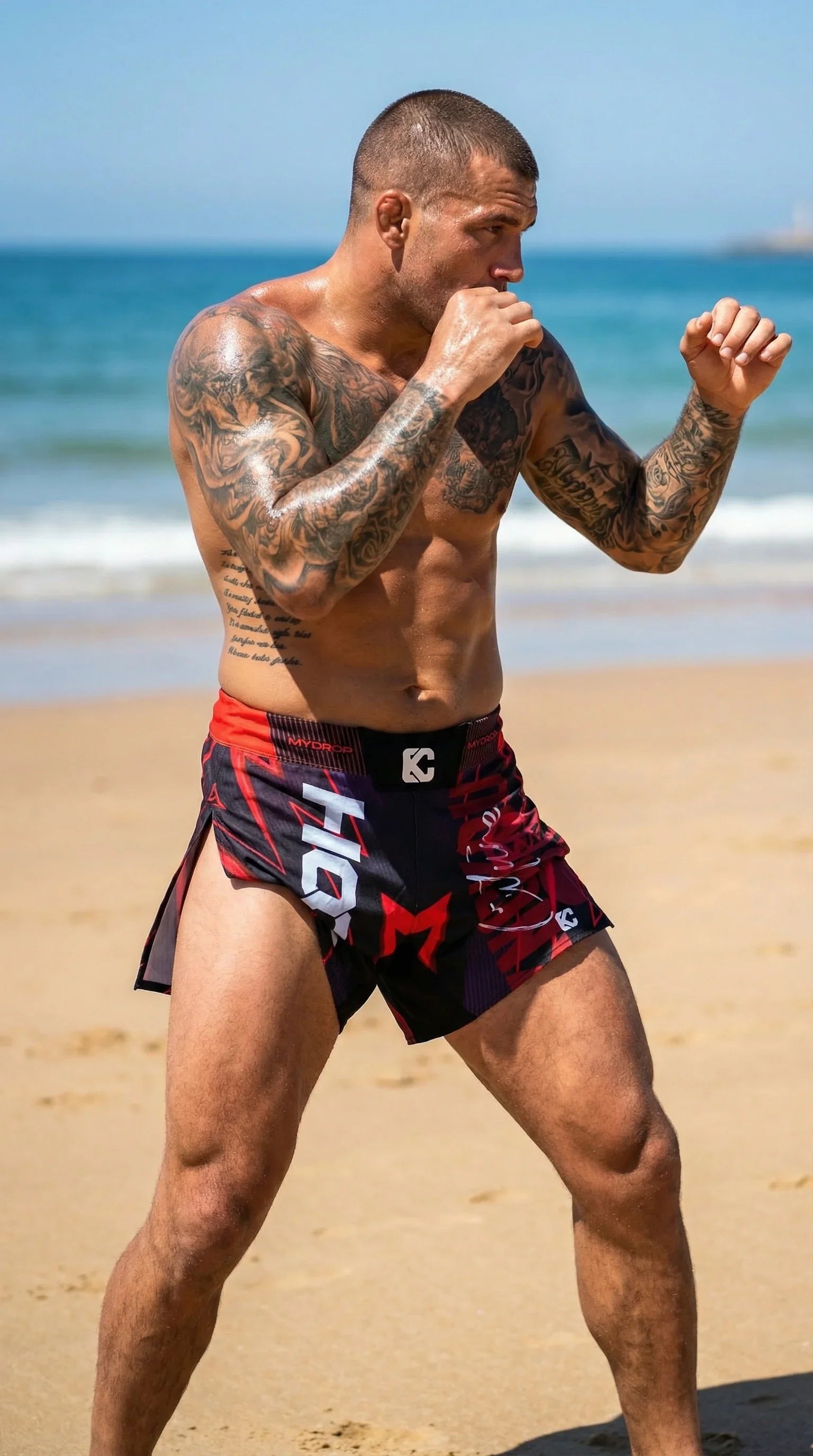 Short Hook MMA League - Rojo
