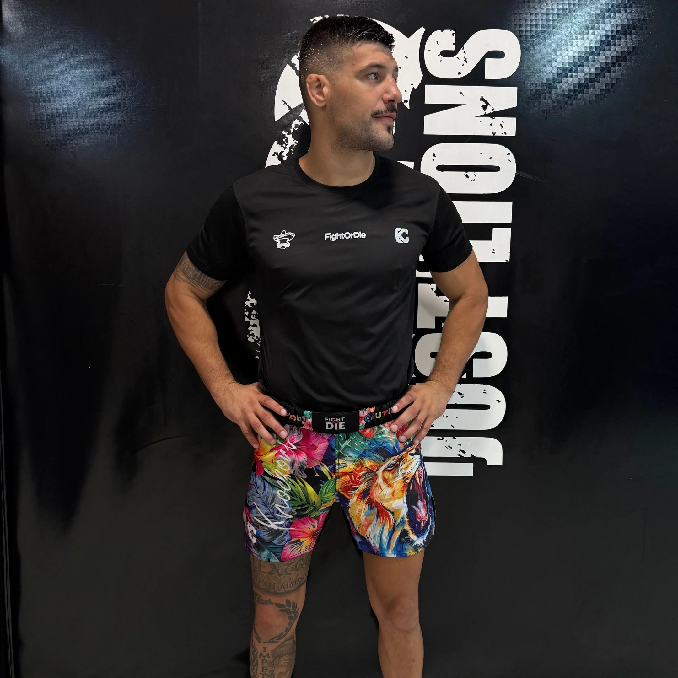 MMA FIGHTER SILVER T-shirt by Knockout Couture