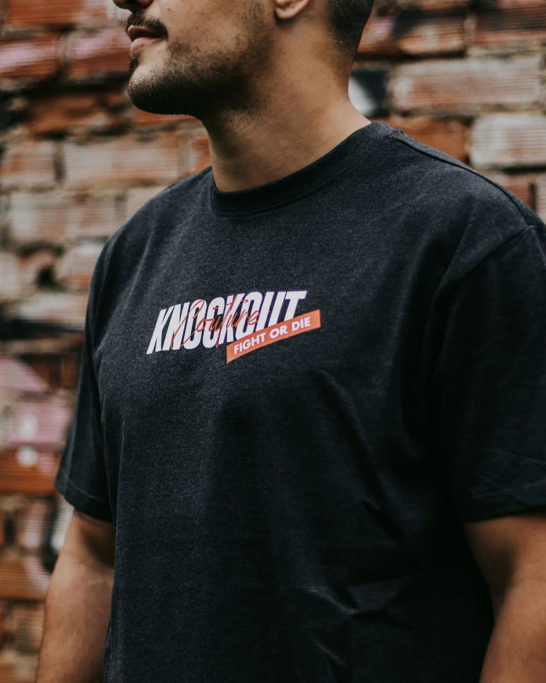 Camiseta Oversize Fight Strong – Knockout Couture