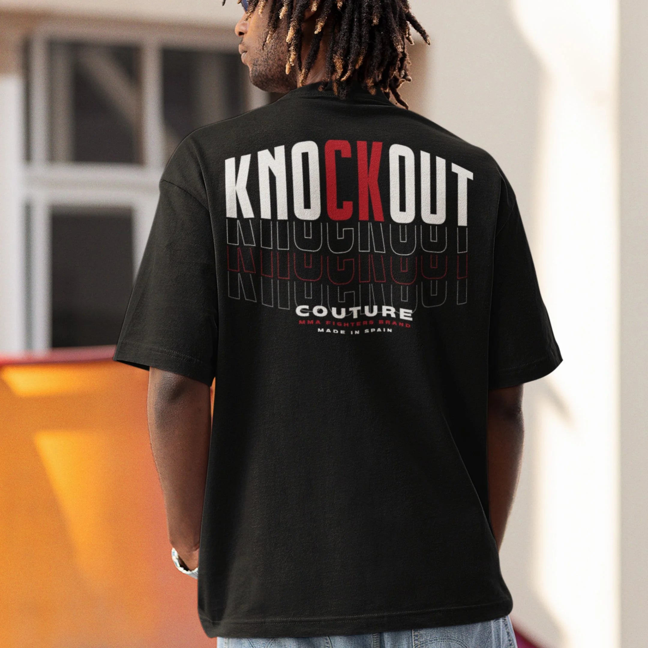 Camiseta oversize UNDISPUTED by Knockout Couture