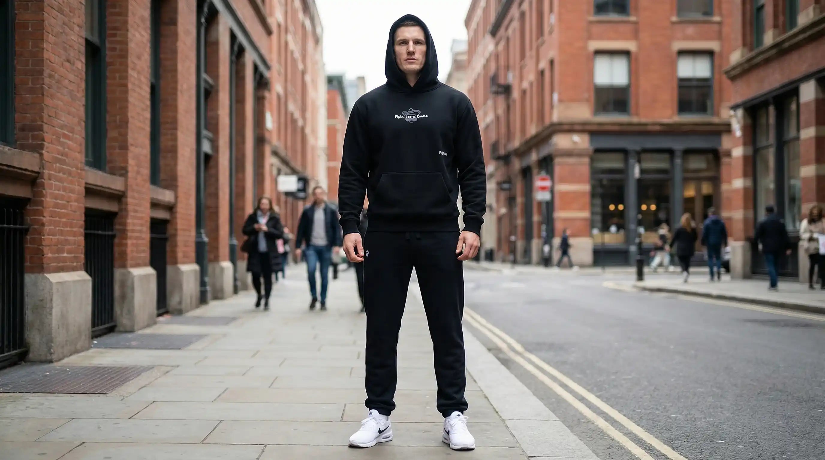 Pantalón joggin regular NEGRO- Ejército de pancho villa