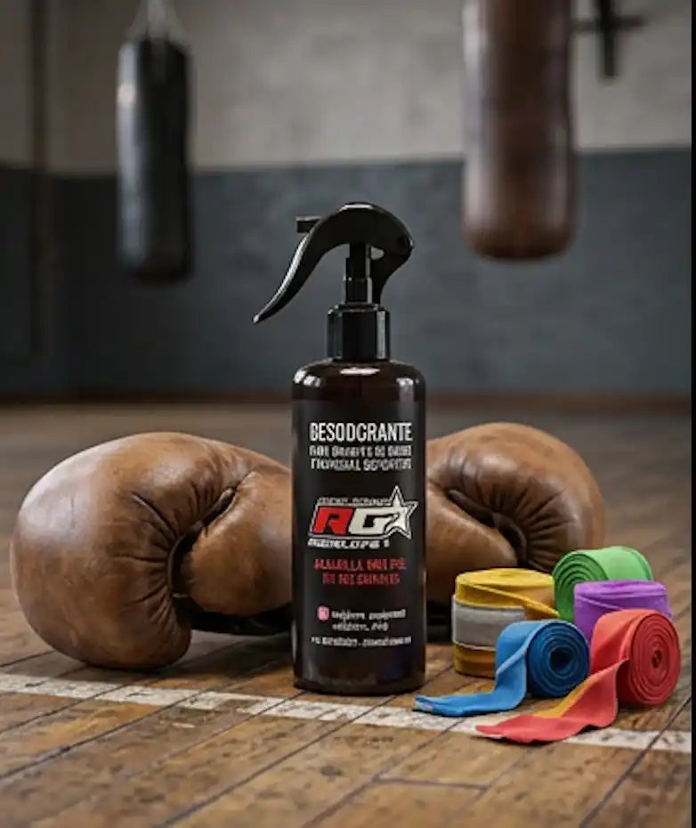 Desodorante para Guantes de boxeo y Material deportivo