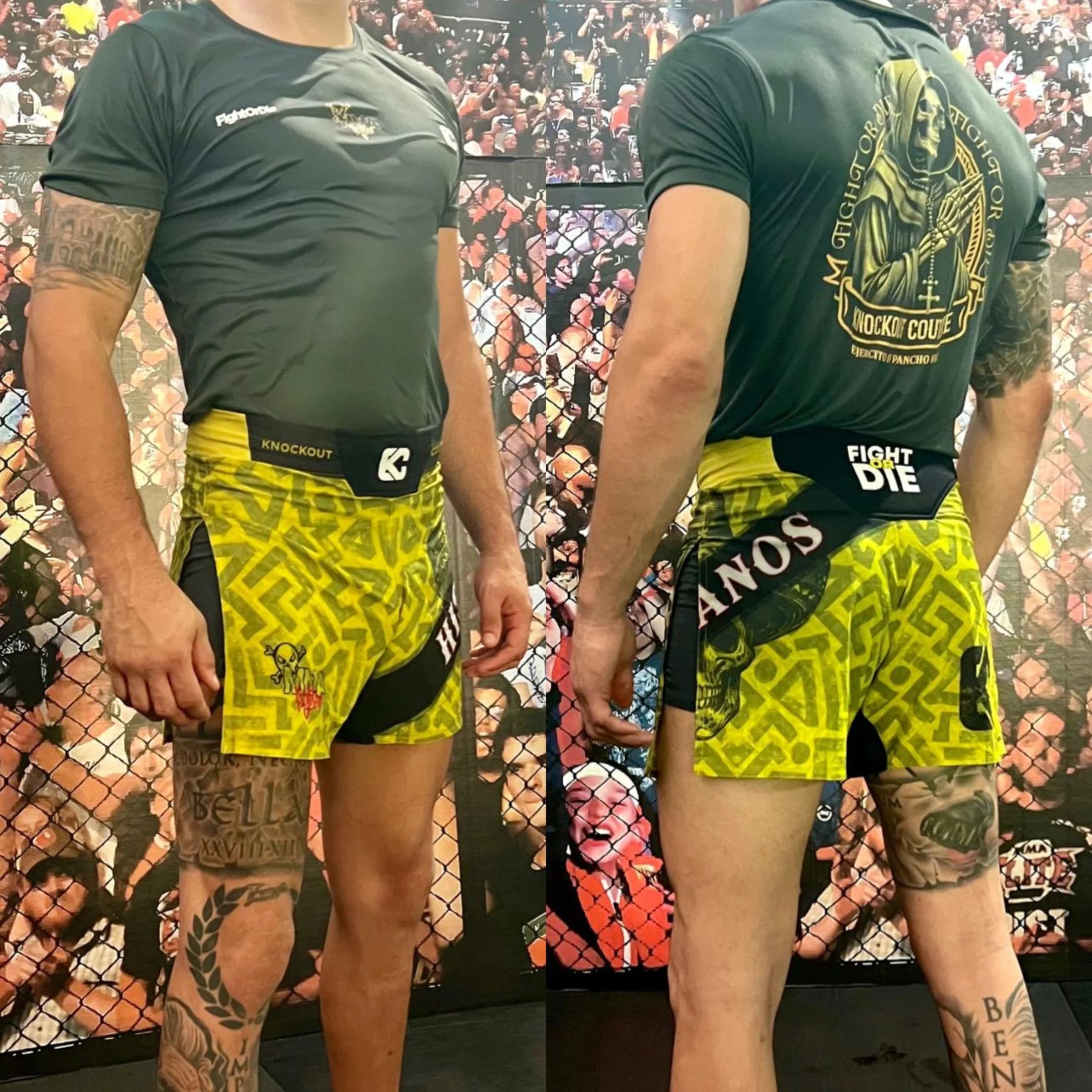SHORT MMA “HISPANOS”