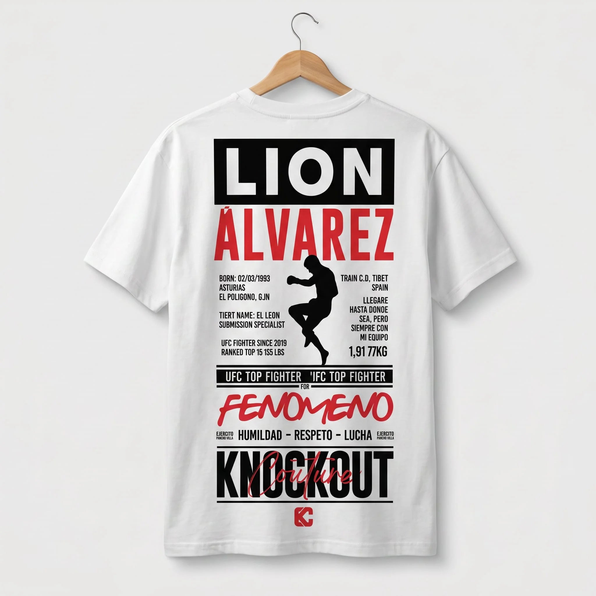 Camiseta oversize Fenómeno - Lion edition