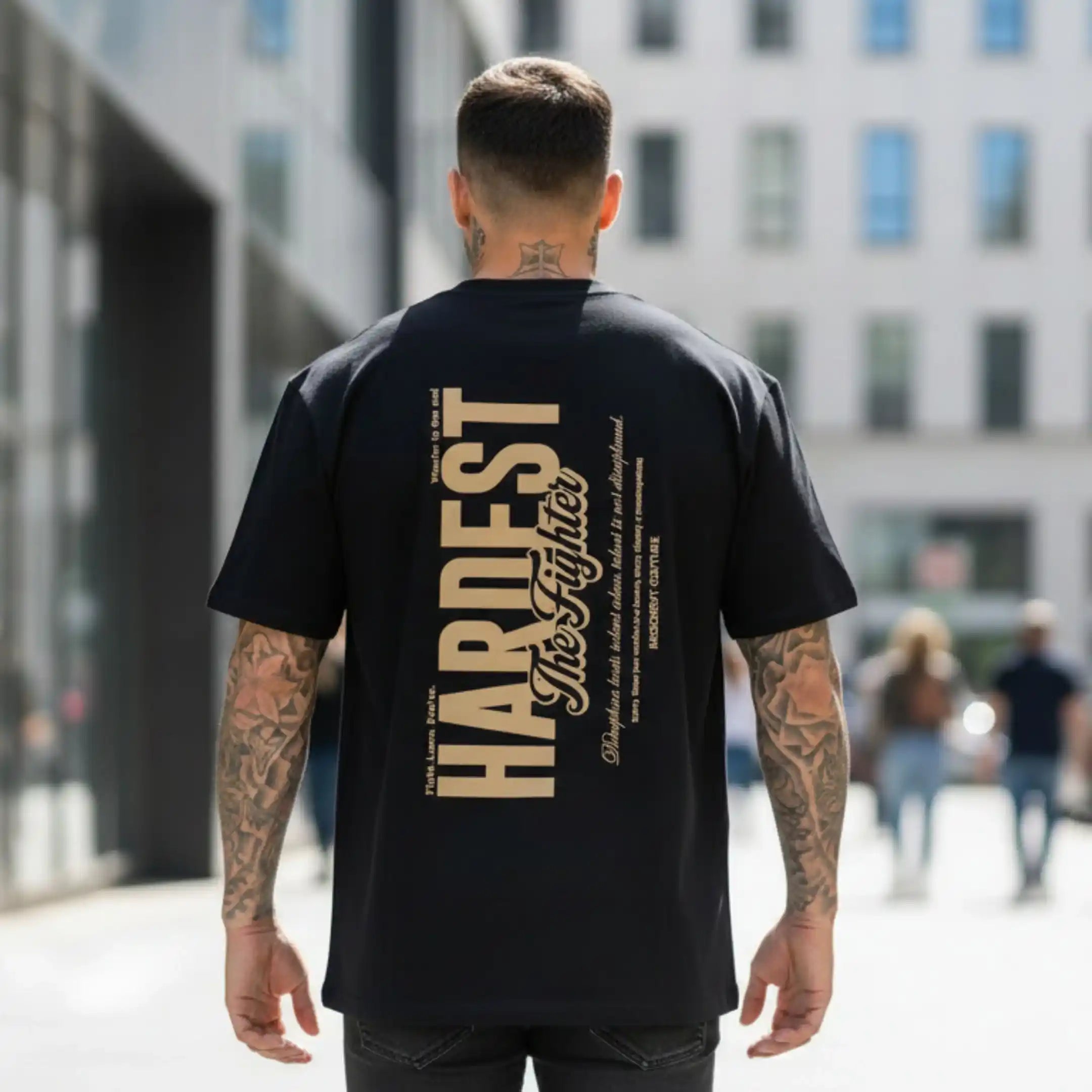 Camiseta Oversize HARDEST THE FIGHTERS