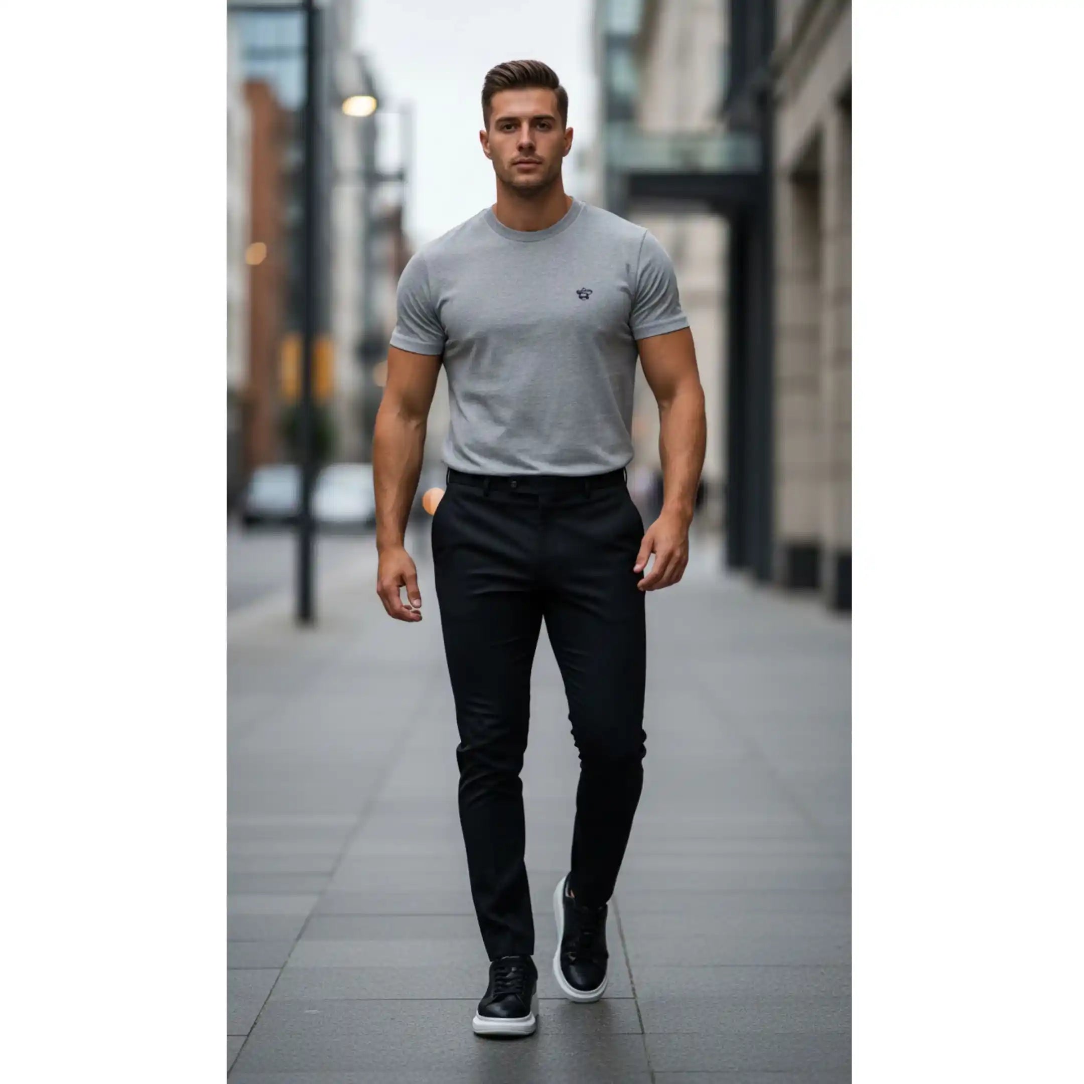 Knockout Class Basic T-Shirt - Black