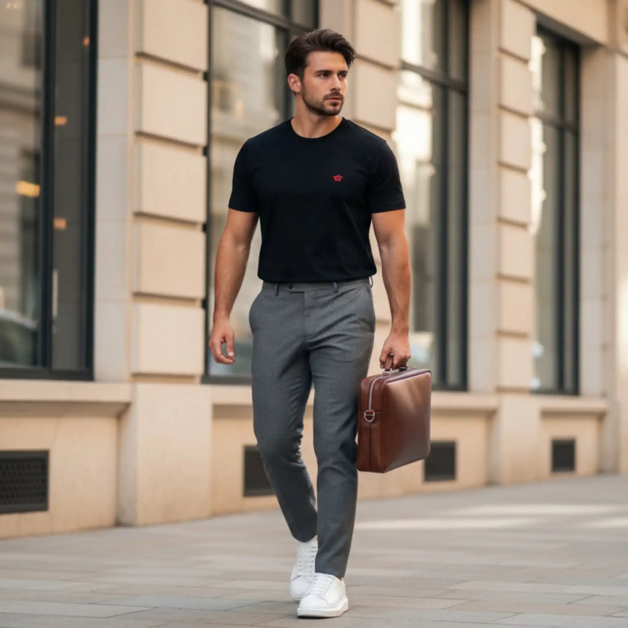 Knockout Class Basic T-Shirt - Black