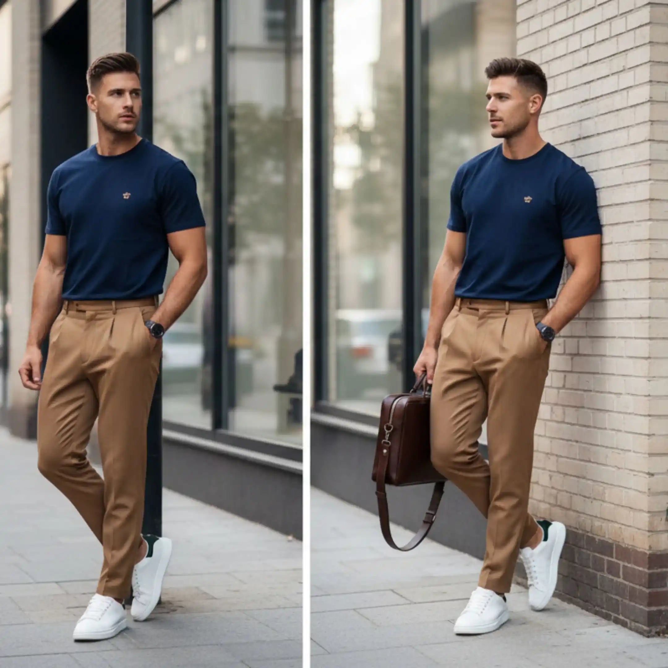 Camiseta Básica Knockout Class-Blue Navy