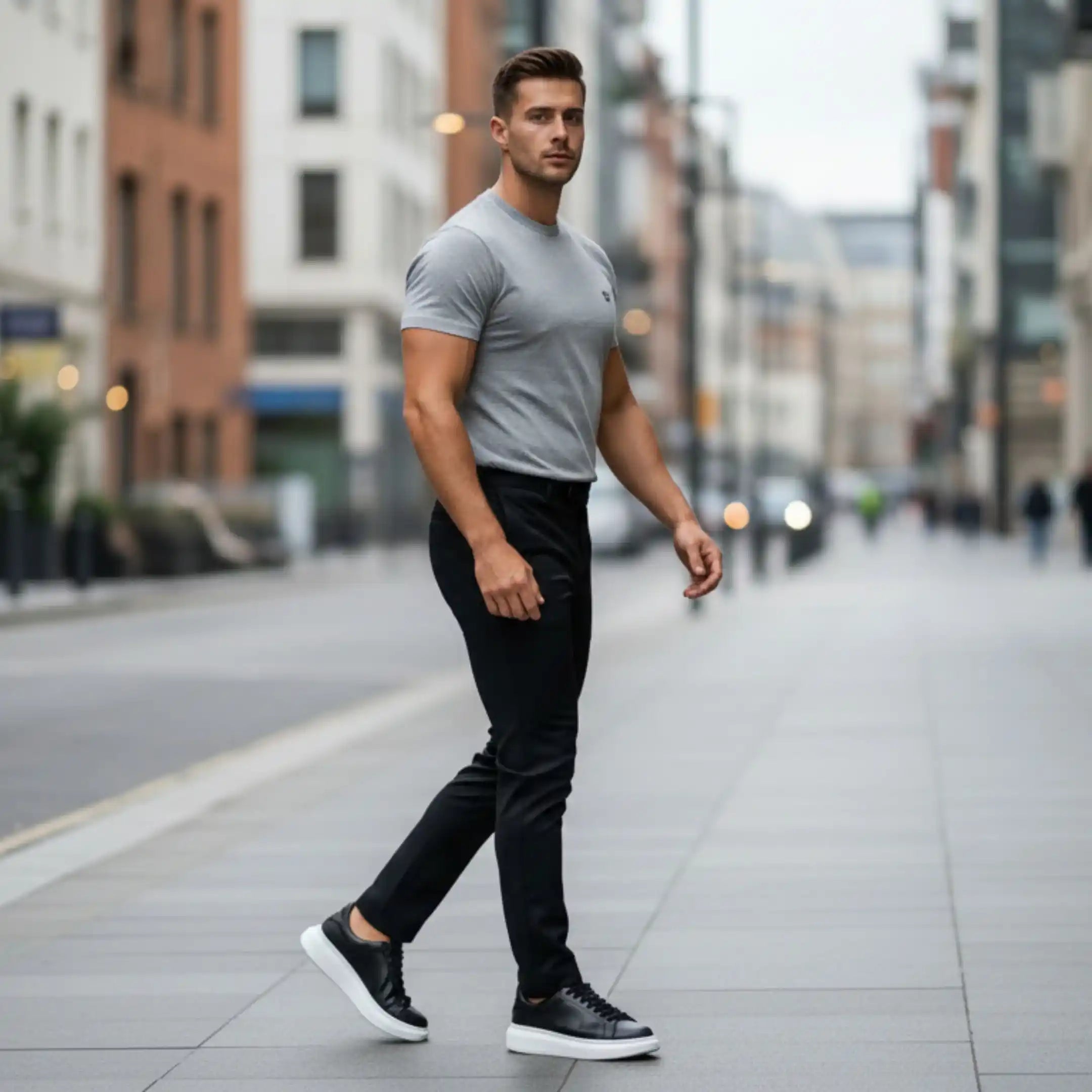 T-shirt basique Knockout Class - Noir