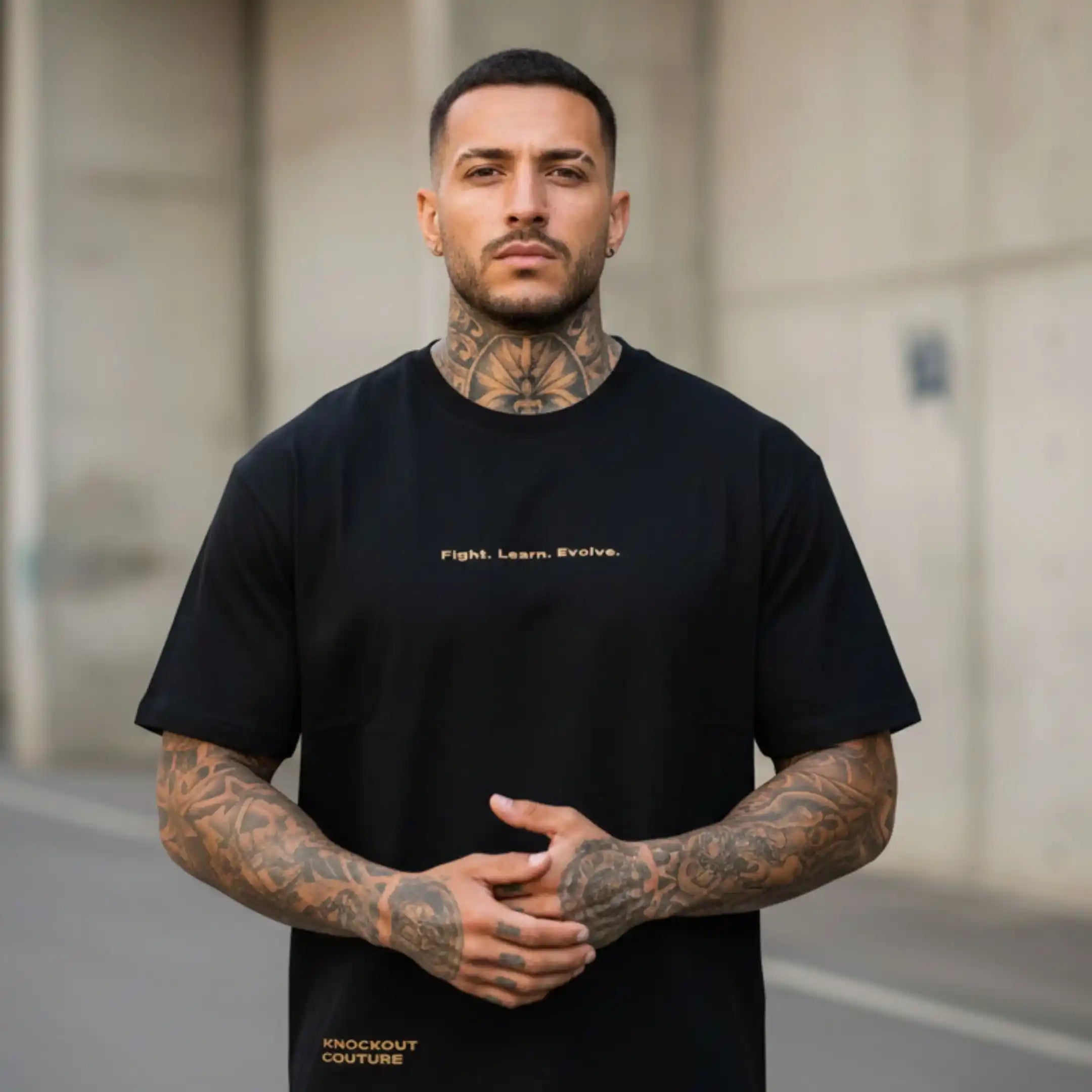 Camiseta Oversize HARDEST THE FIGHTERS