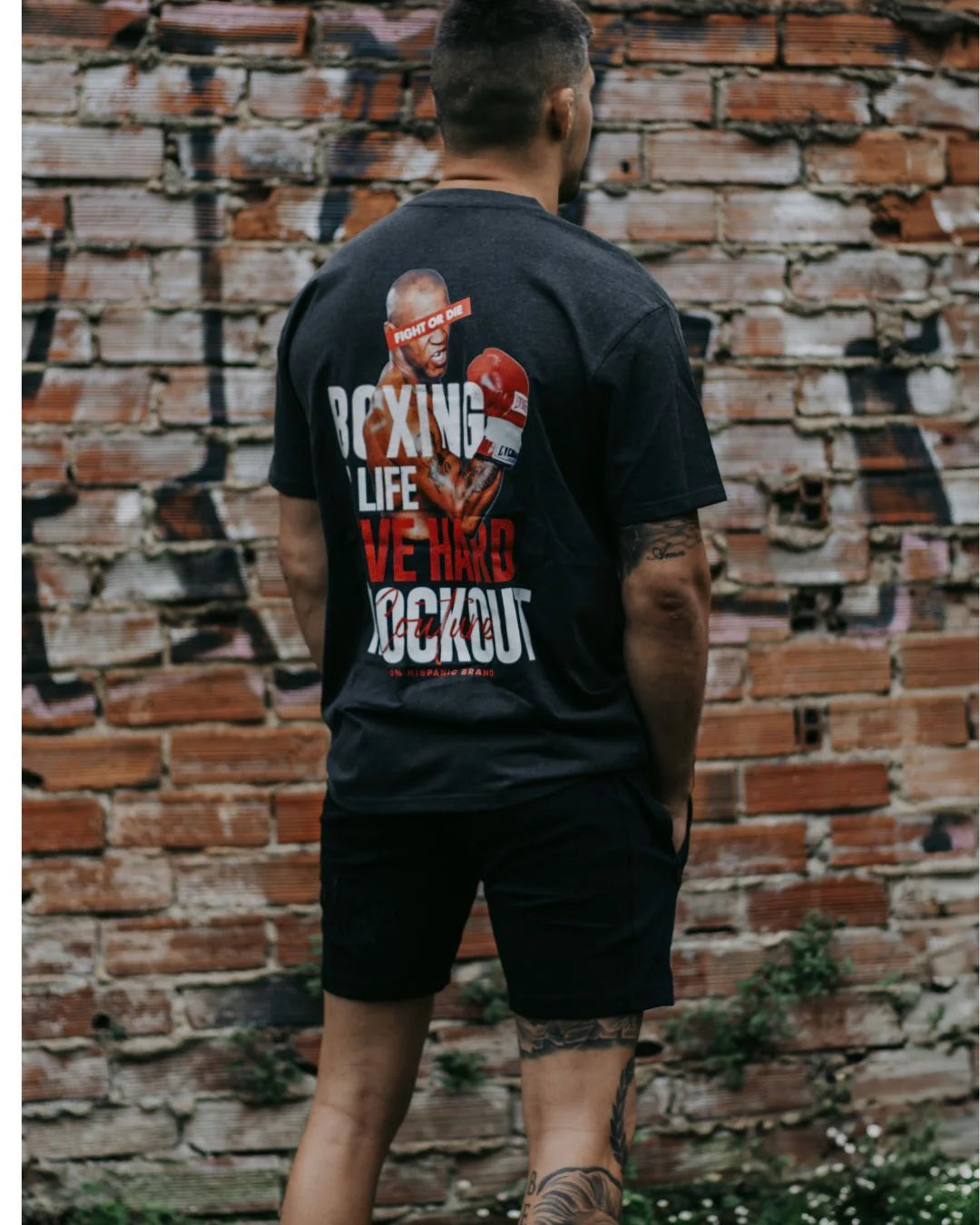 Camiseta Oversize Fight Strong – Knockout Couture