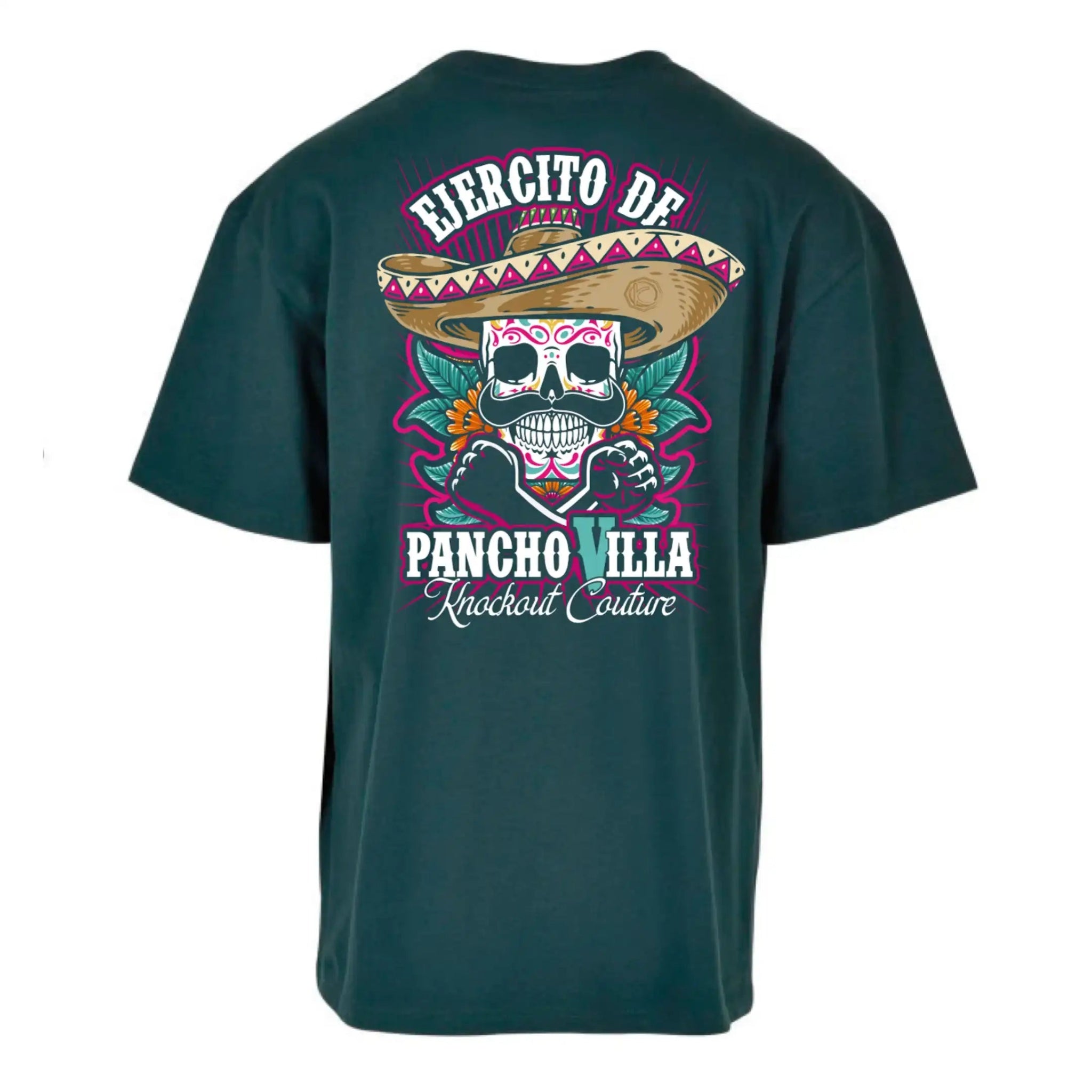 Camiseta Oversized - Ejército de Pancho Villa EDICION LIMITADA - Knockout Couture | Fight or Die