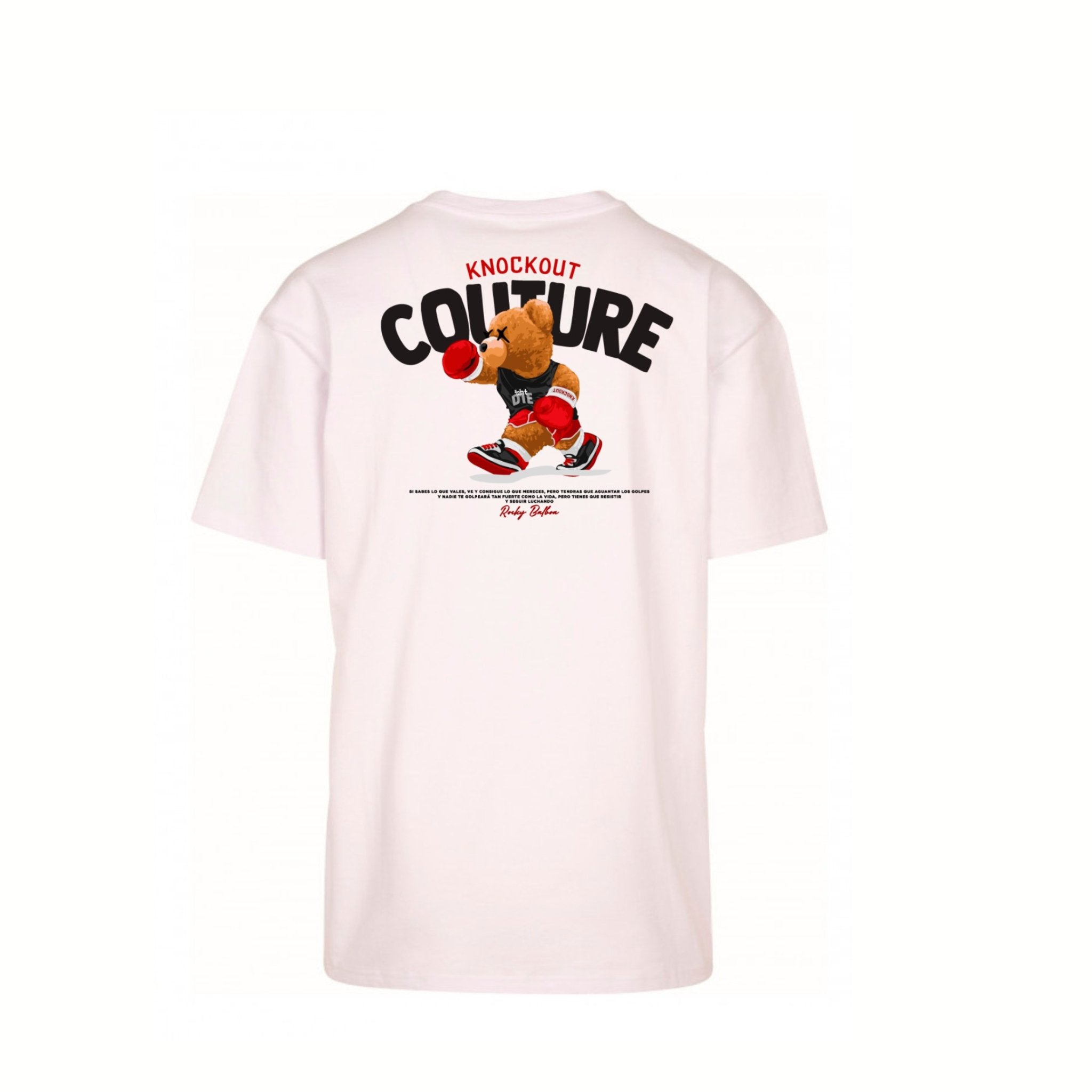 Camiseta Oversized "Sigue Luchando" by Knockout Couture - Knockout Couture | Fight or Die