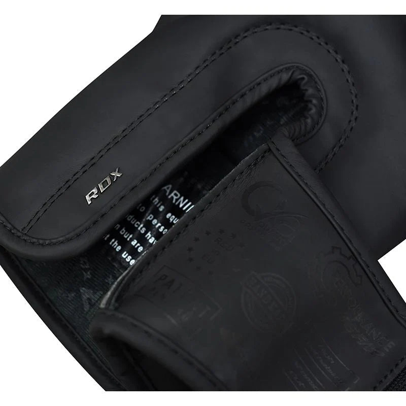 Guantes de Boxeo Negros RDX F15 Noir - Knockout Couture | Fight or Die