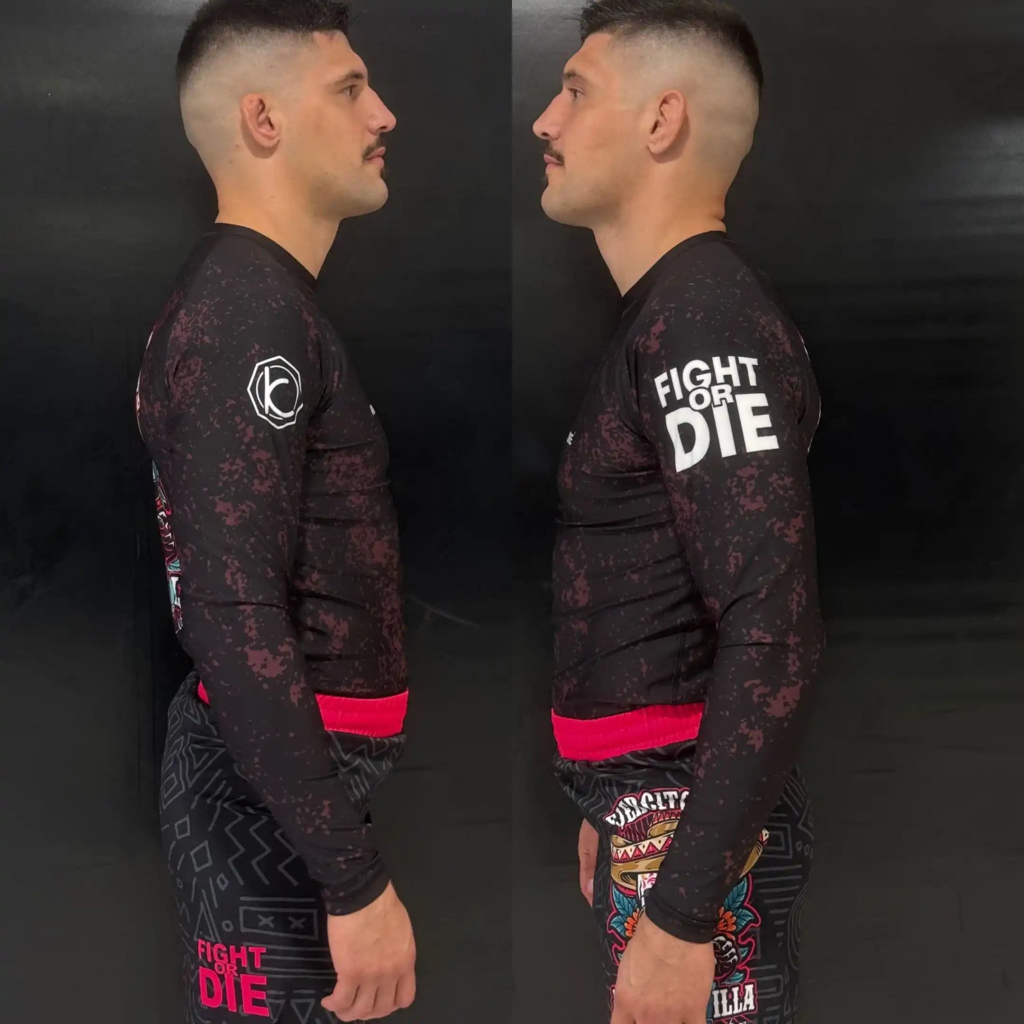 Rashguard Premium "Ejército de Pancho Villa" – La Segunda Piel de los Guerreros - Knockout Couture | Fight or Die
