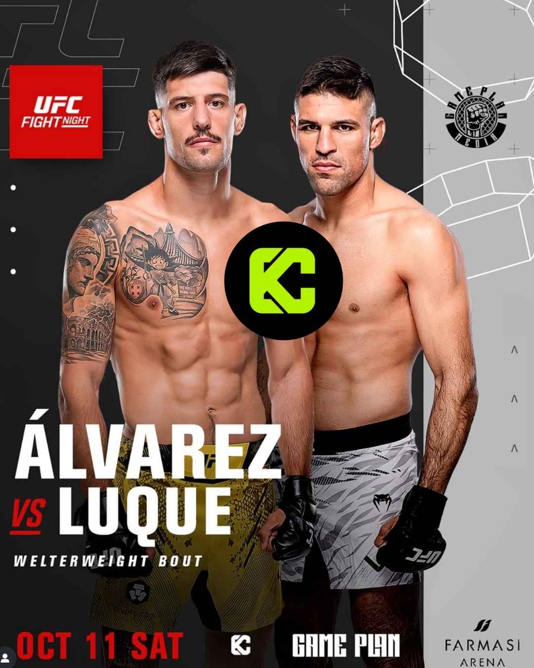Joel Álvarez debutará en el peso wélter ante Vicente Luque en Río de Janeiro