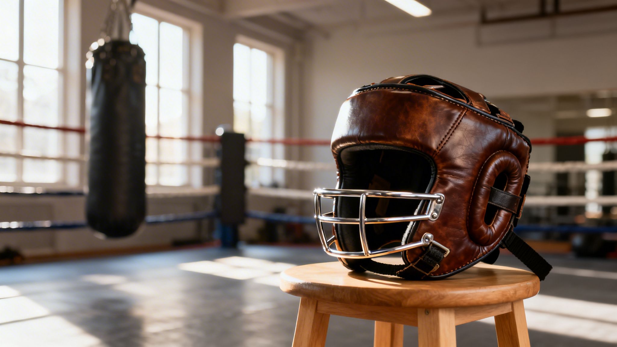 Casco boxeo con barra: la armadura para tu sparring