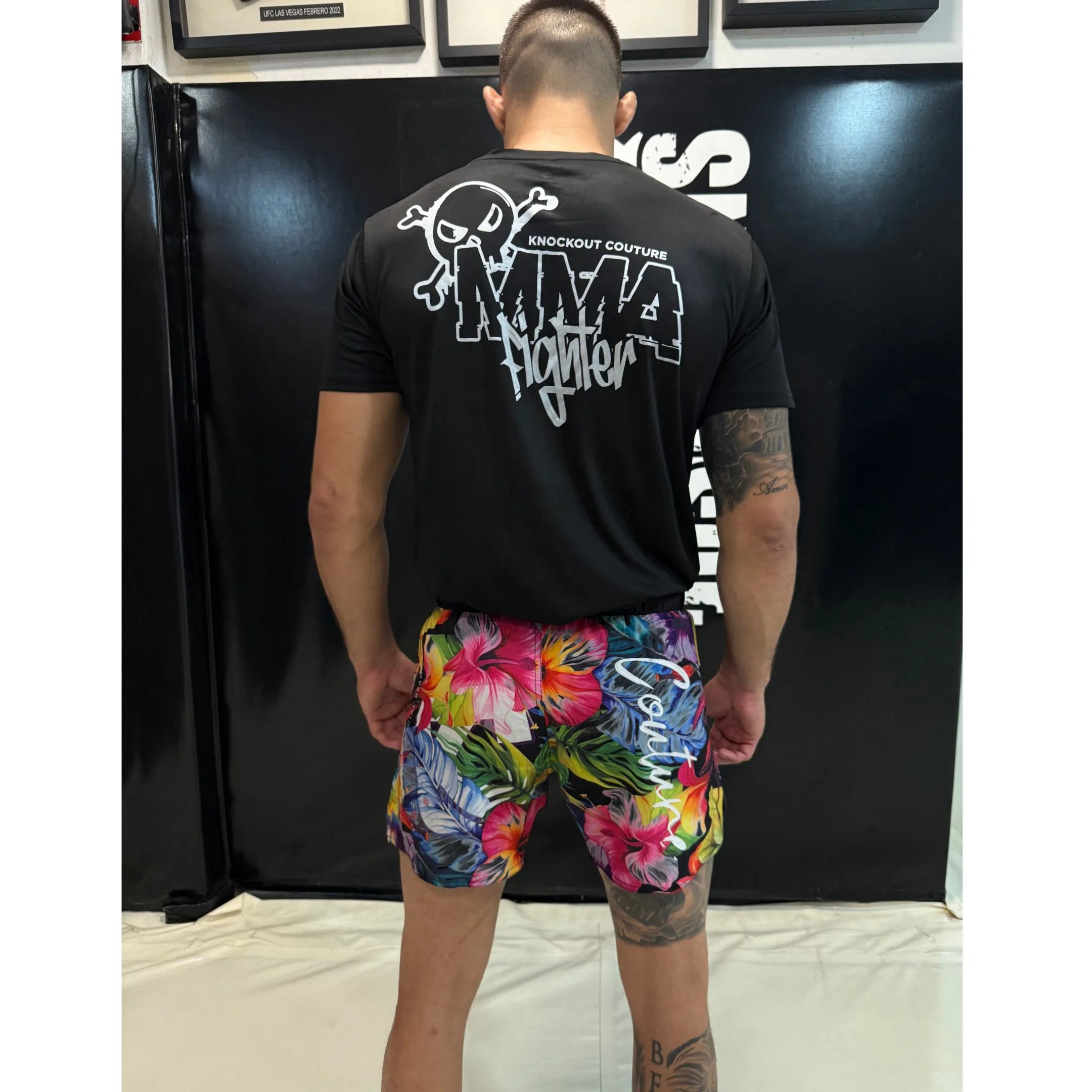 MMA FIGHTER SILVER T-shirt by Knockout Couture