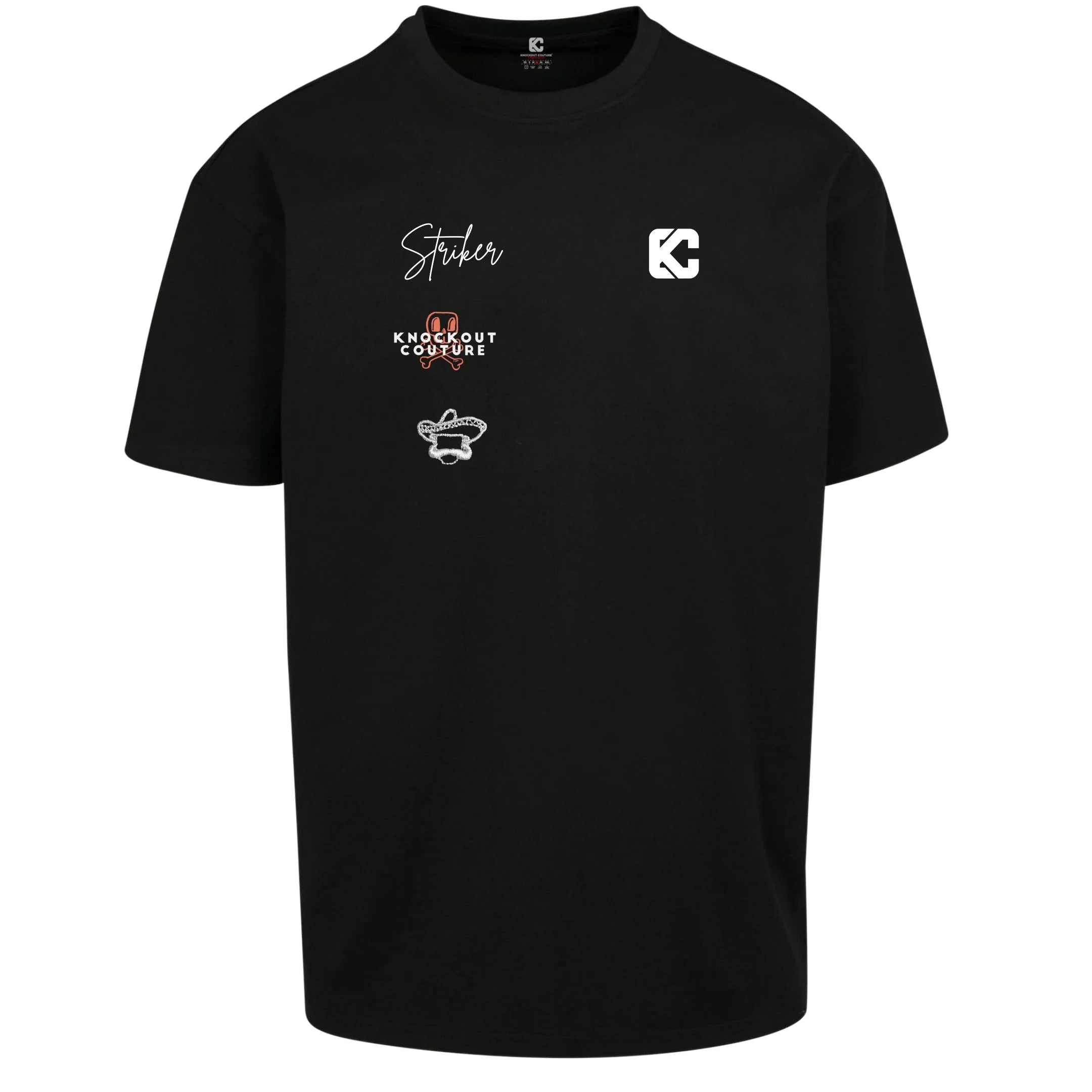 Camiseta Oversize Striker Dog- Knockout Couture