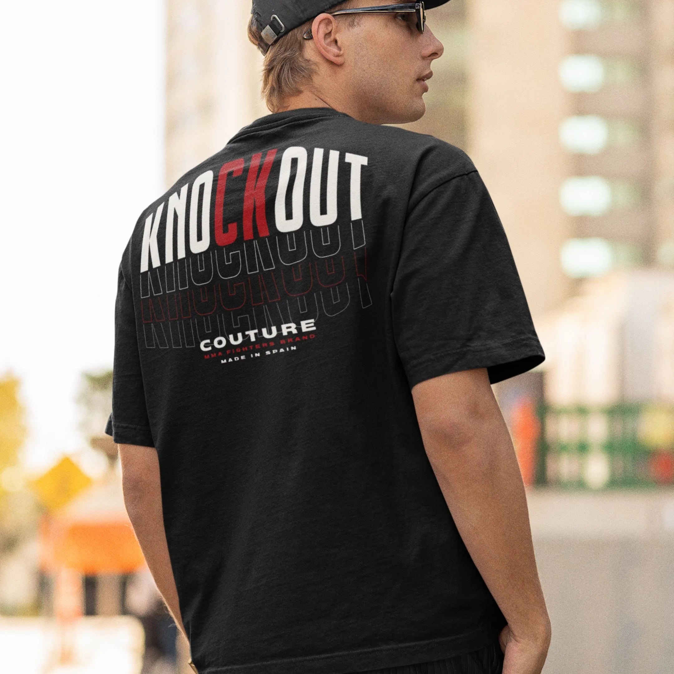 Camiseta oversize UNDISPUTED by Knockout Couture
