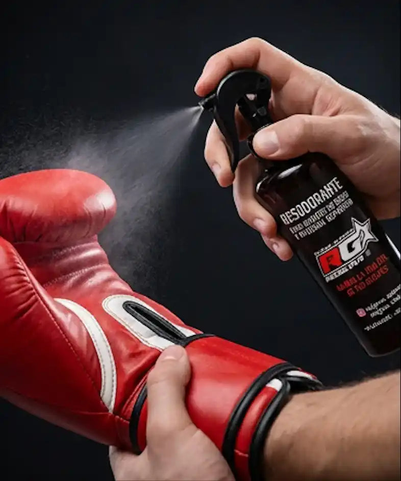 Desodorante para Guantes de boxeo y Material deportivo