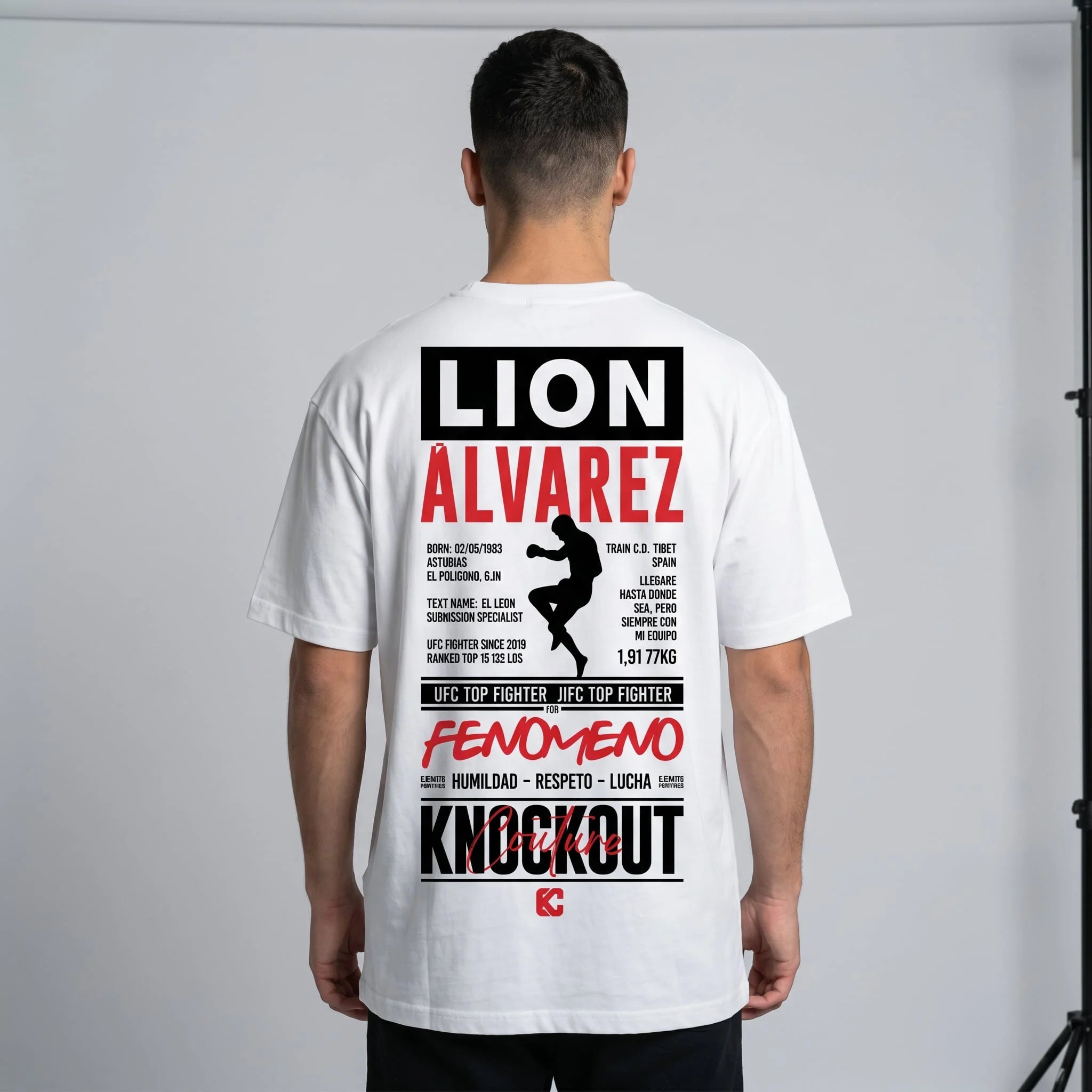 Camiseta oversize Fenómeno - Lion edition