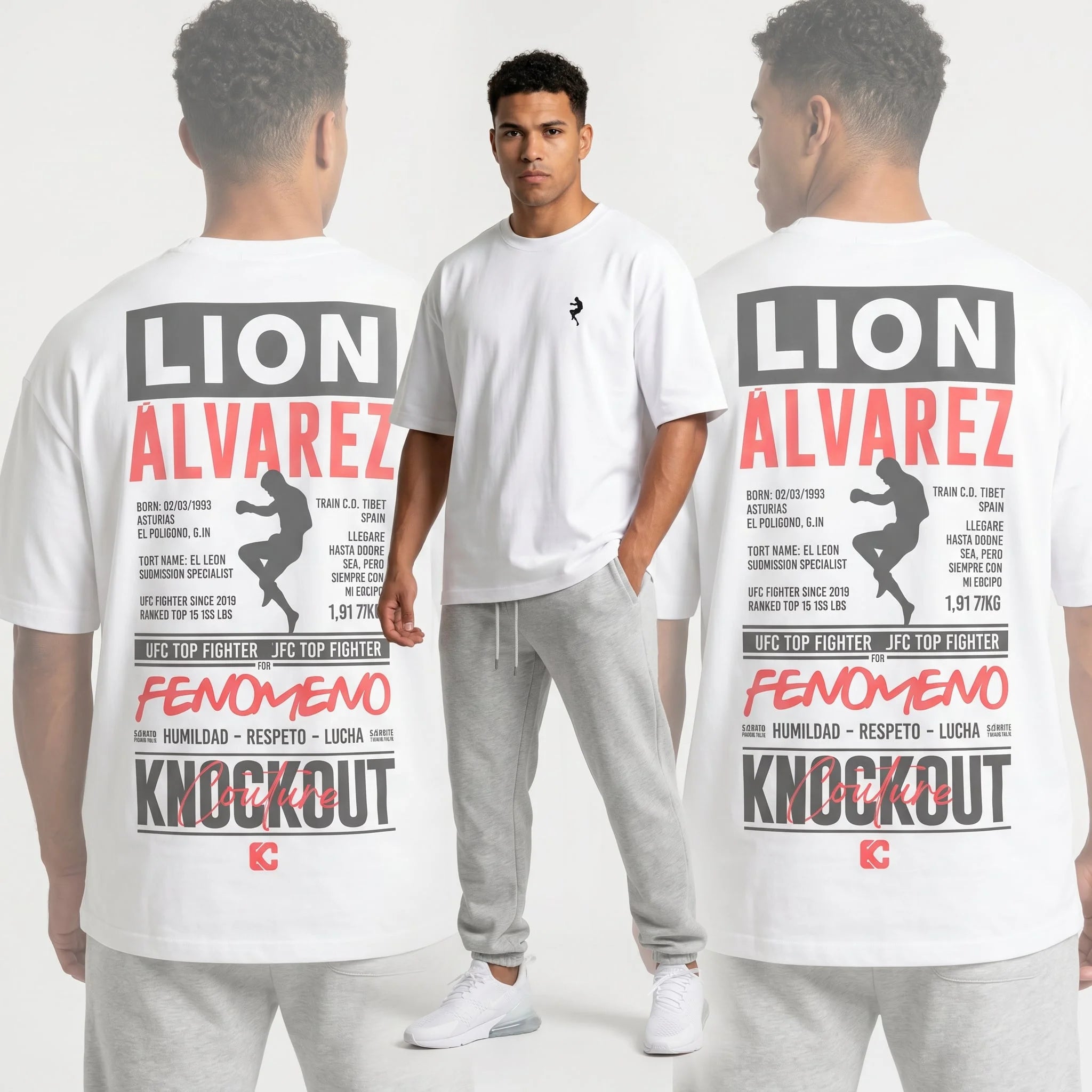 Camiseta oversize Fenómeno - Lion edition