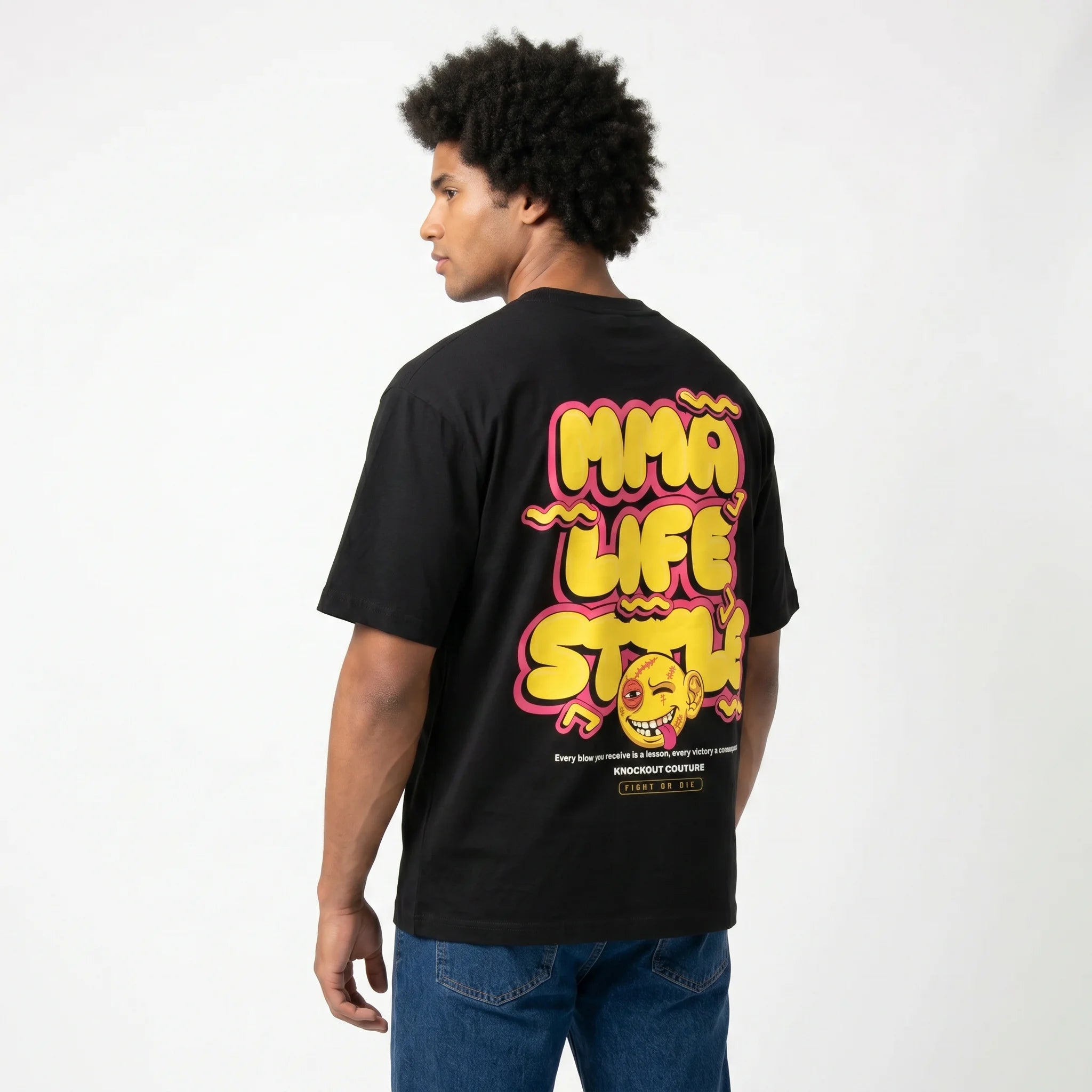 CAMISETA EMOJI MMA