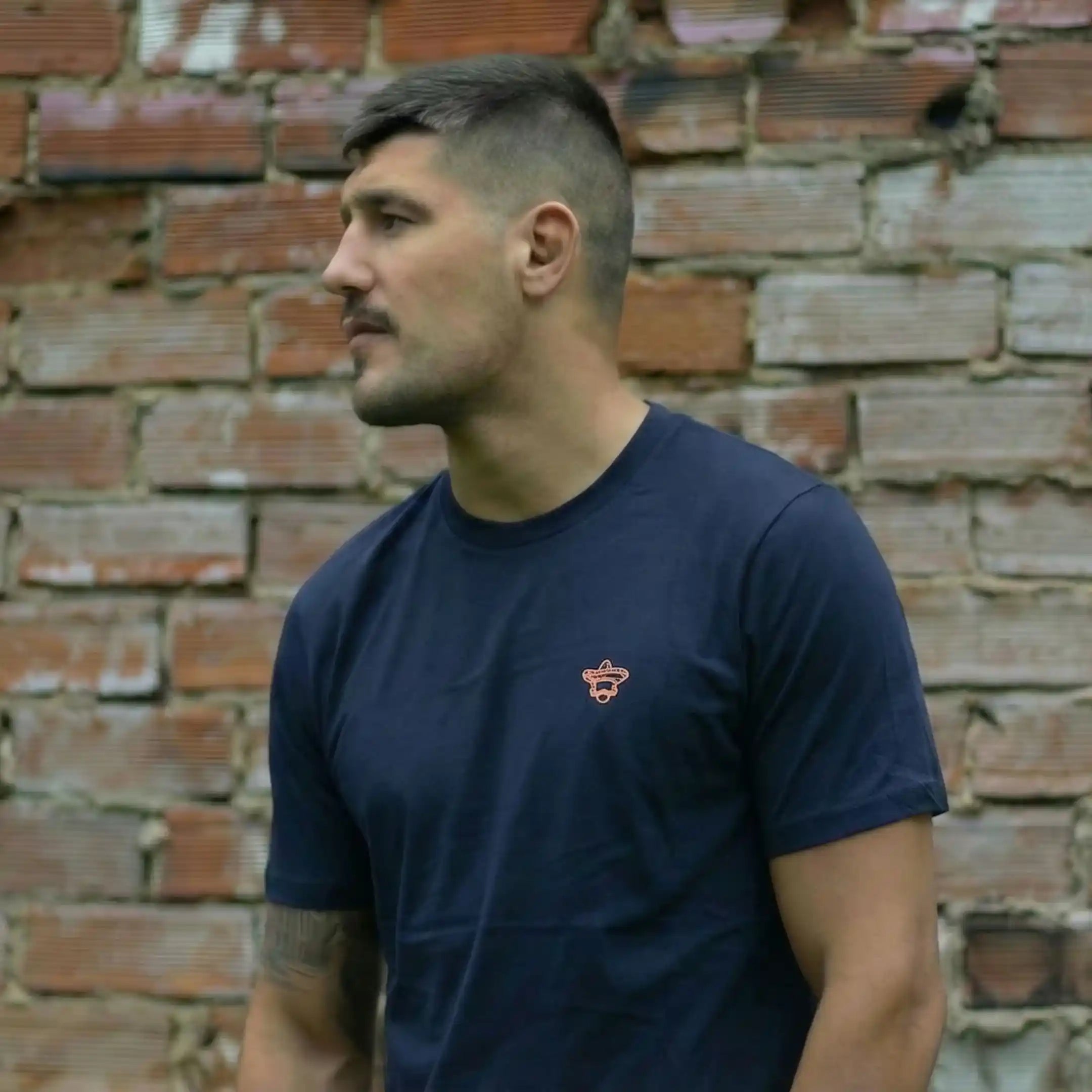 Camiseta Básica Knockout Class-Blue Navy