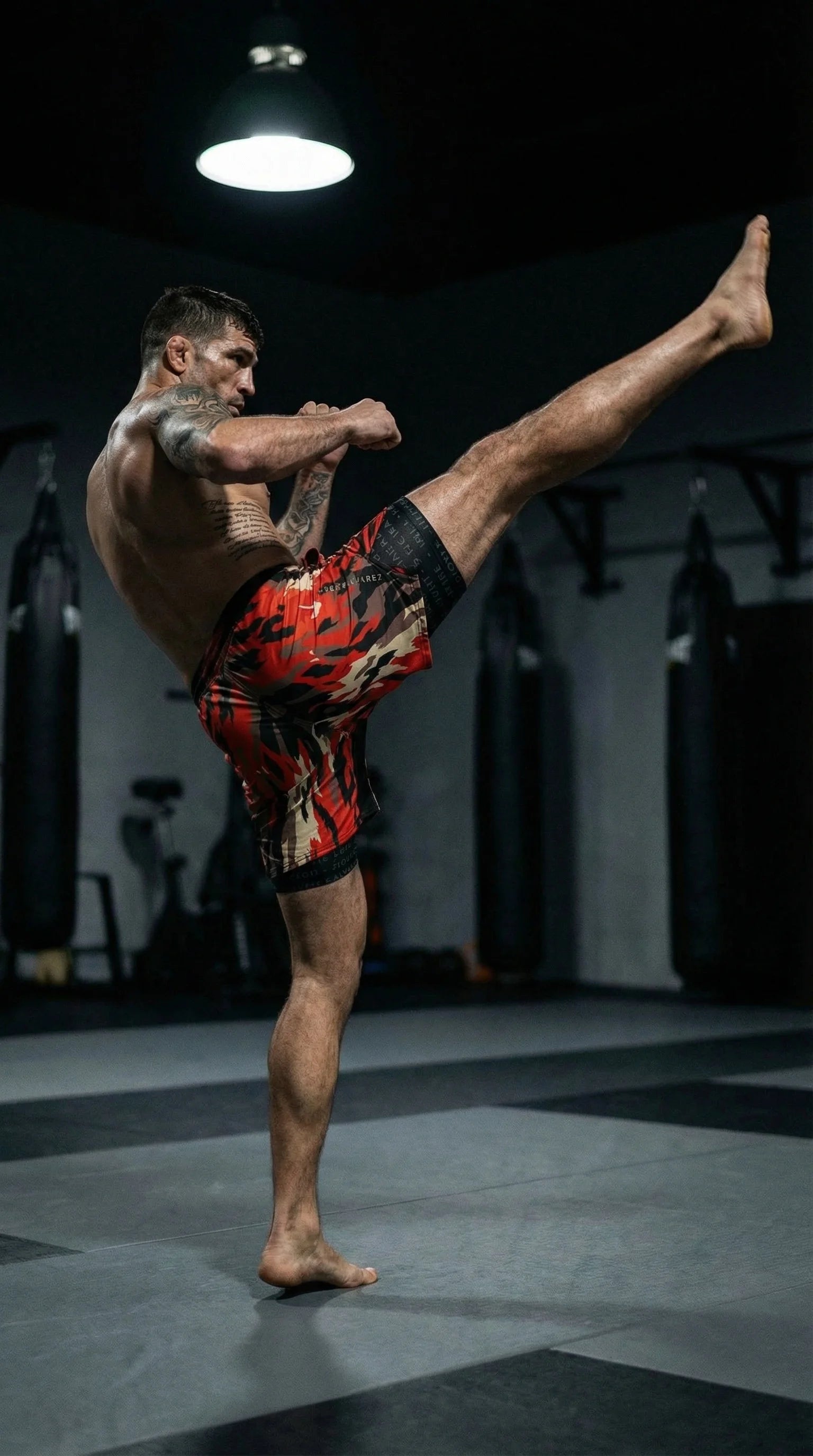 pantalon mma con malla