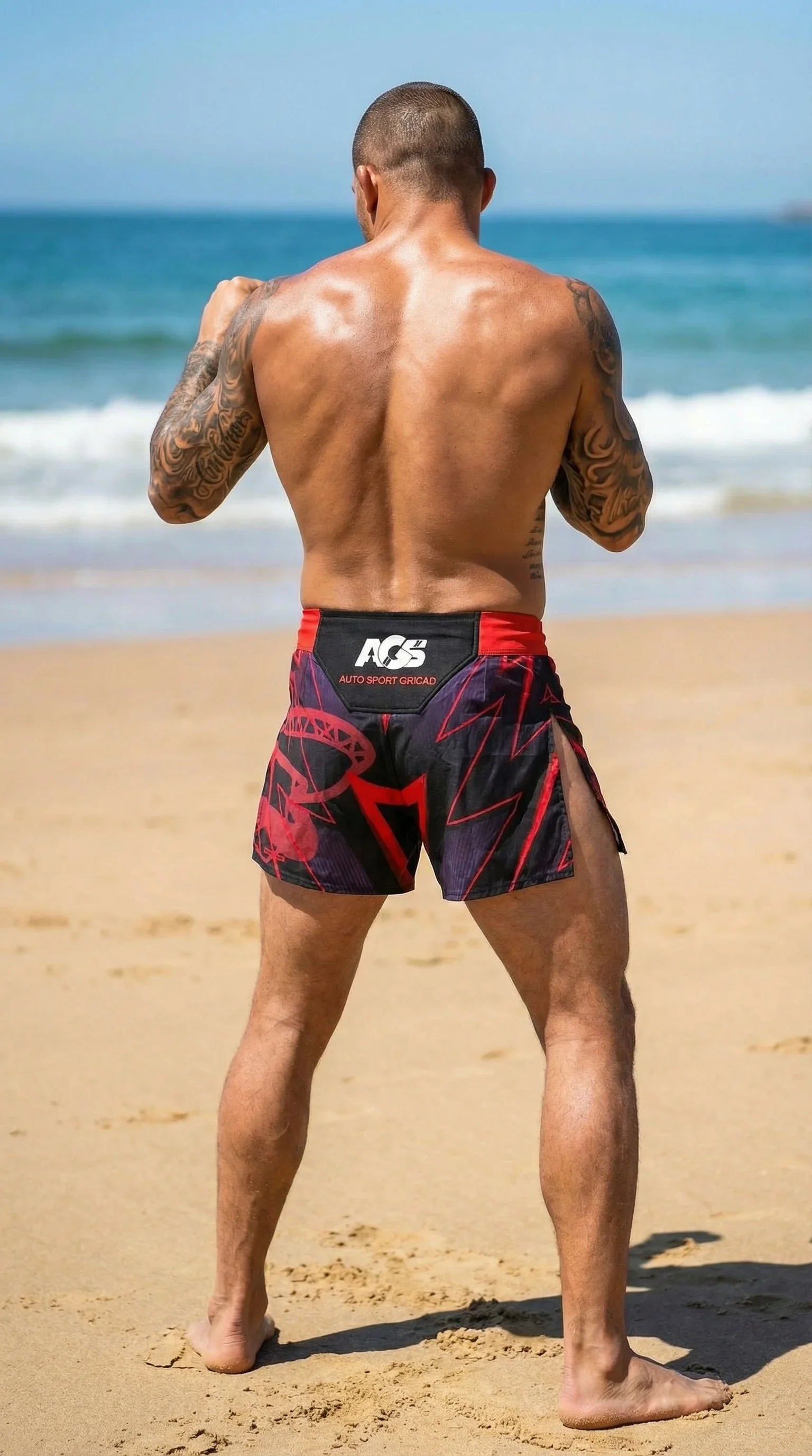 Short Hook MMA League - Rojo