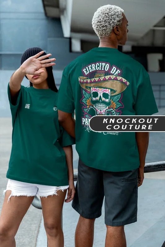 Camiseta Oversized - Ejército de Pancho Villa EDICION LIMITADA - Knockout Couture | Fight or Die
