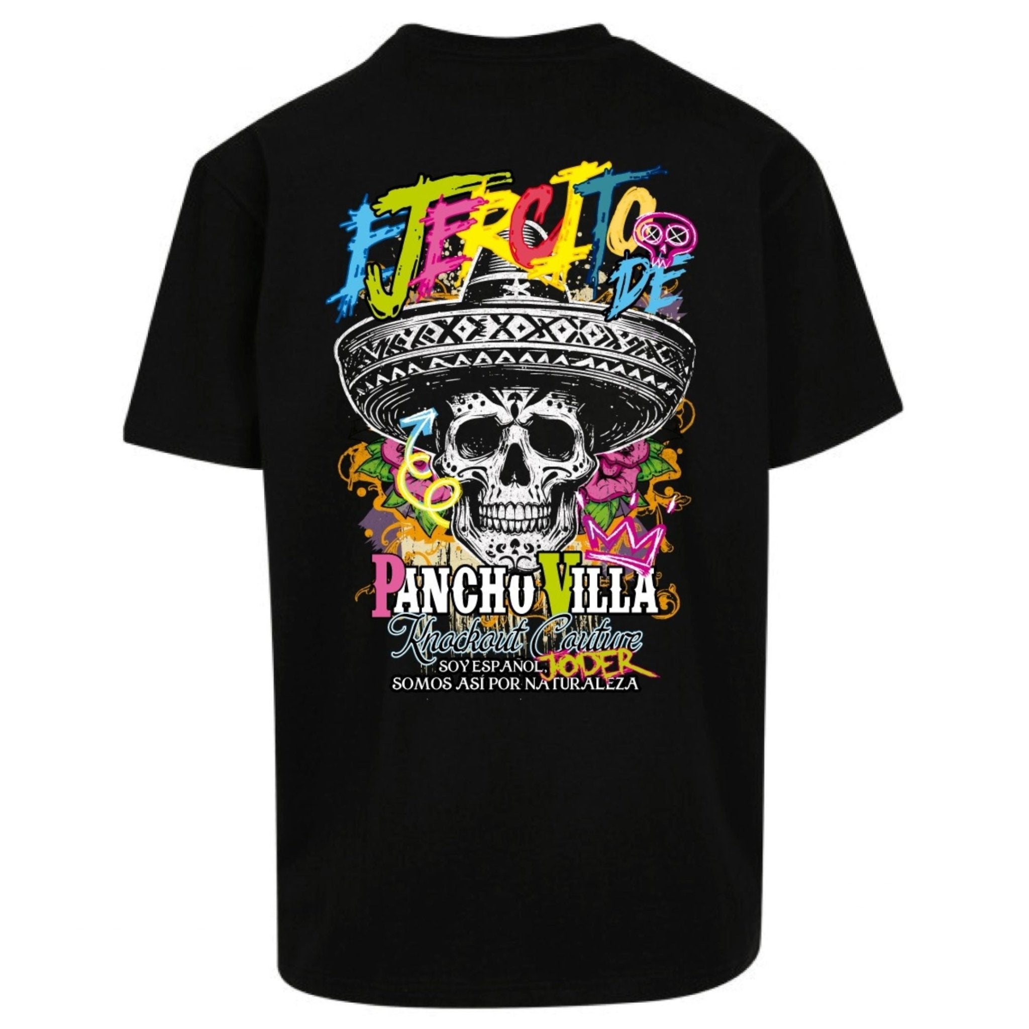 Camiseta Pancho Villa 3.0 Oversized ( CAMISETA EN PRE - VENTA) - Knockout Couture | Fight or Die