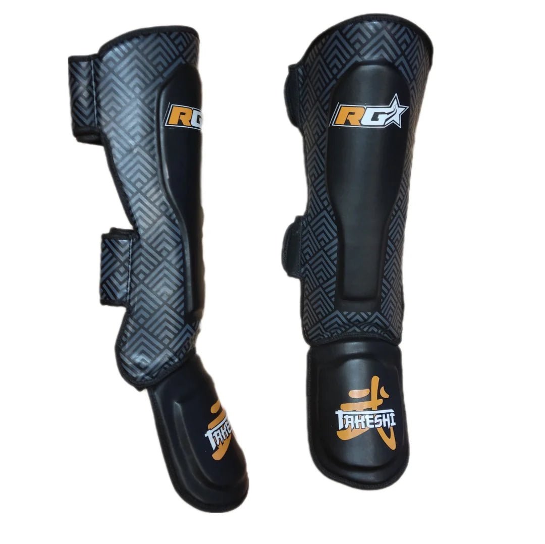 Espinilleras Kick Boxing Takeshi – Máxima Protección para MMA y Kick Boxing - Knockout Couture | Fight or Die