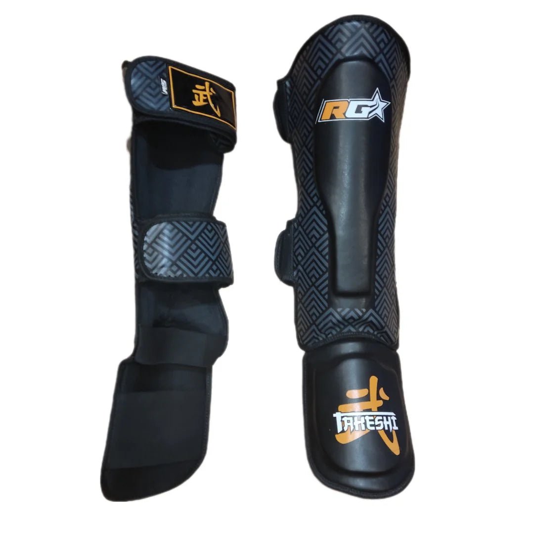 Espinilleras Kick Boxing Takeshi – Máxima Protección para MMA y Kick Boxing - Knockout Couture | Fight or Die