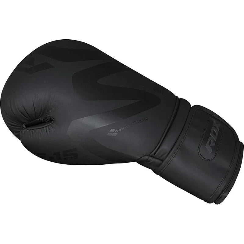Guantes de Boxeo Negros RDX F15 Noir - Knockout Couture | Fight or Die