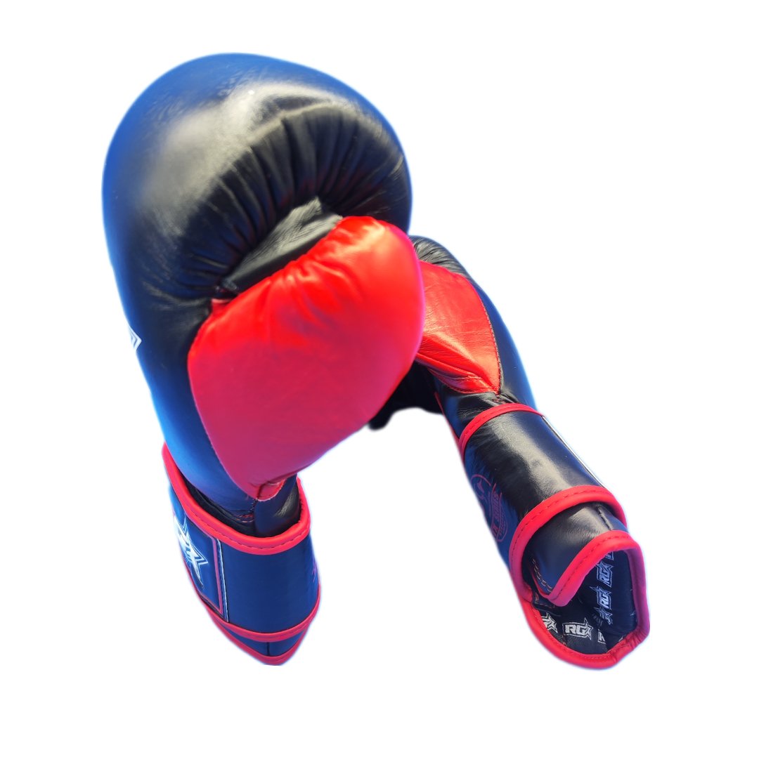 Guantes de Boxeo NTX SERIES - Black Red Edition - Knockout Couture | Fight or Die