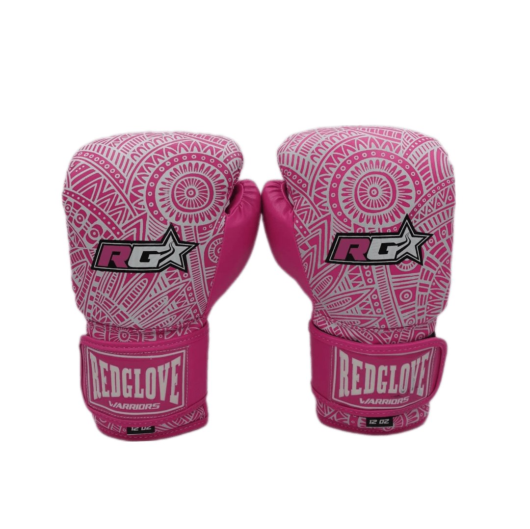 Guantes de Boxeo Rosas RG Maorí - Knockout Couture | Fight or Die