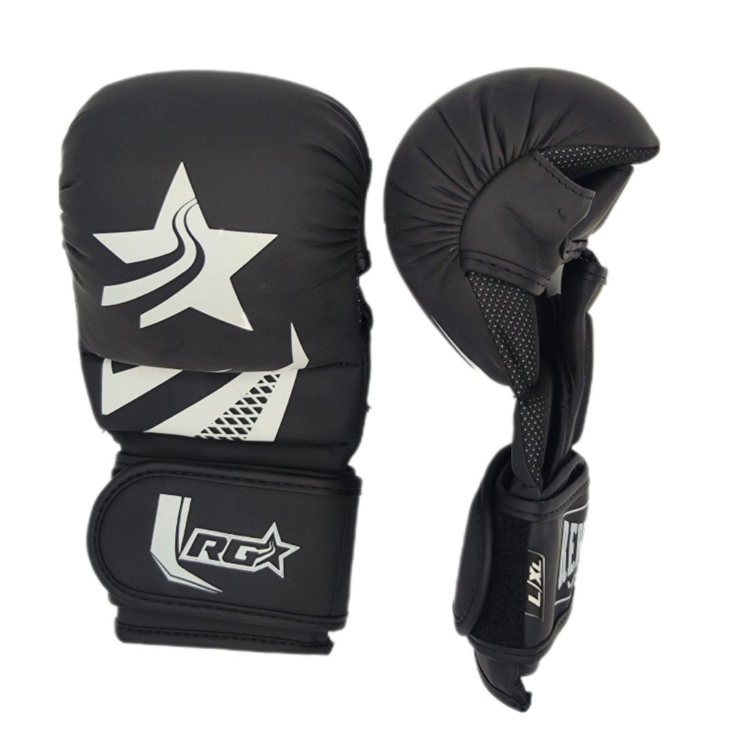 Guantillas MMA Revolution Pro - Black - Knockout Couture | Fight or Die