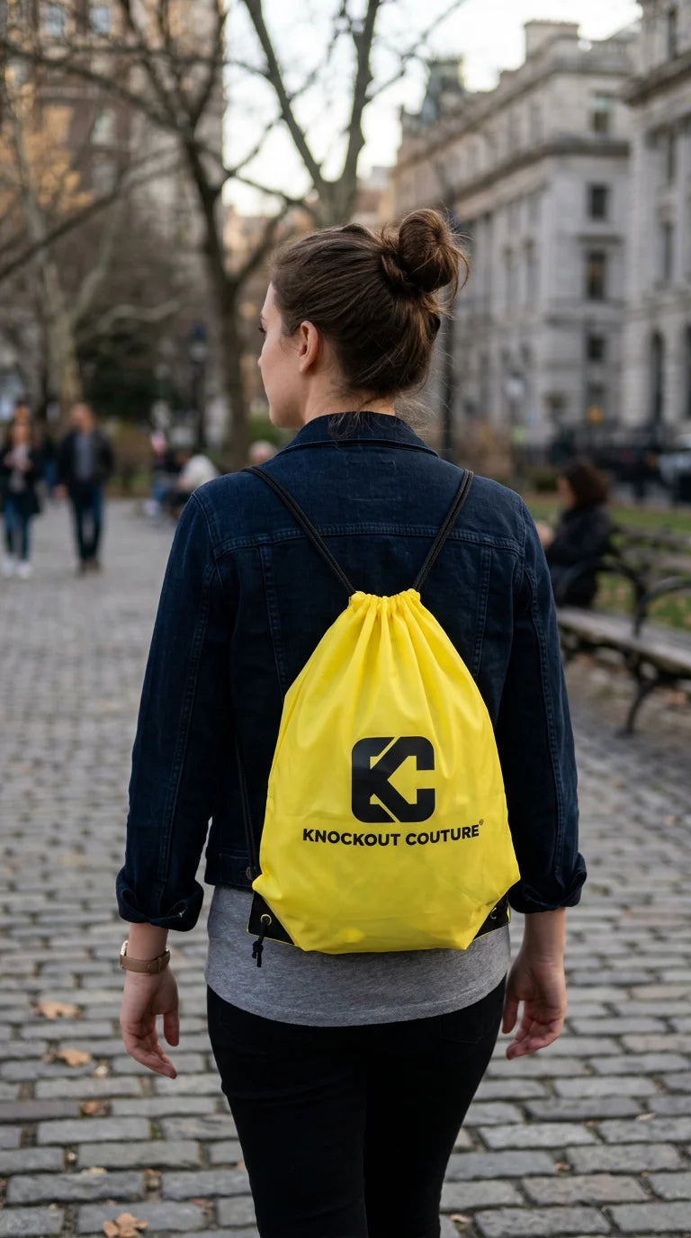 Mochila de cuerdas Knockout Couture