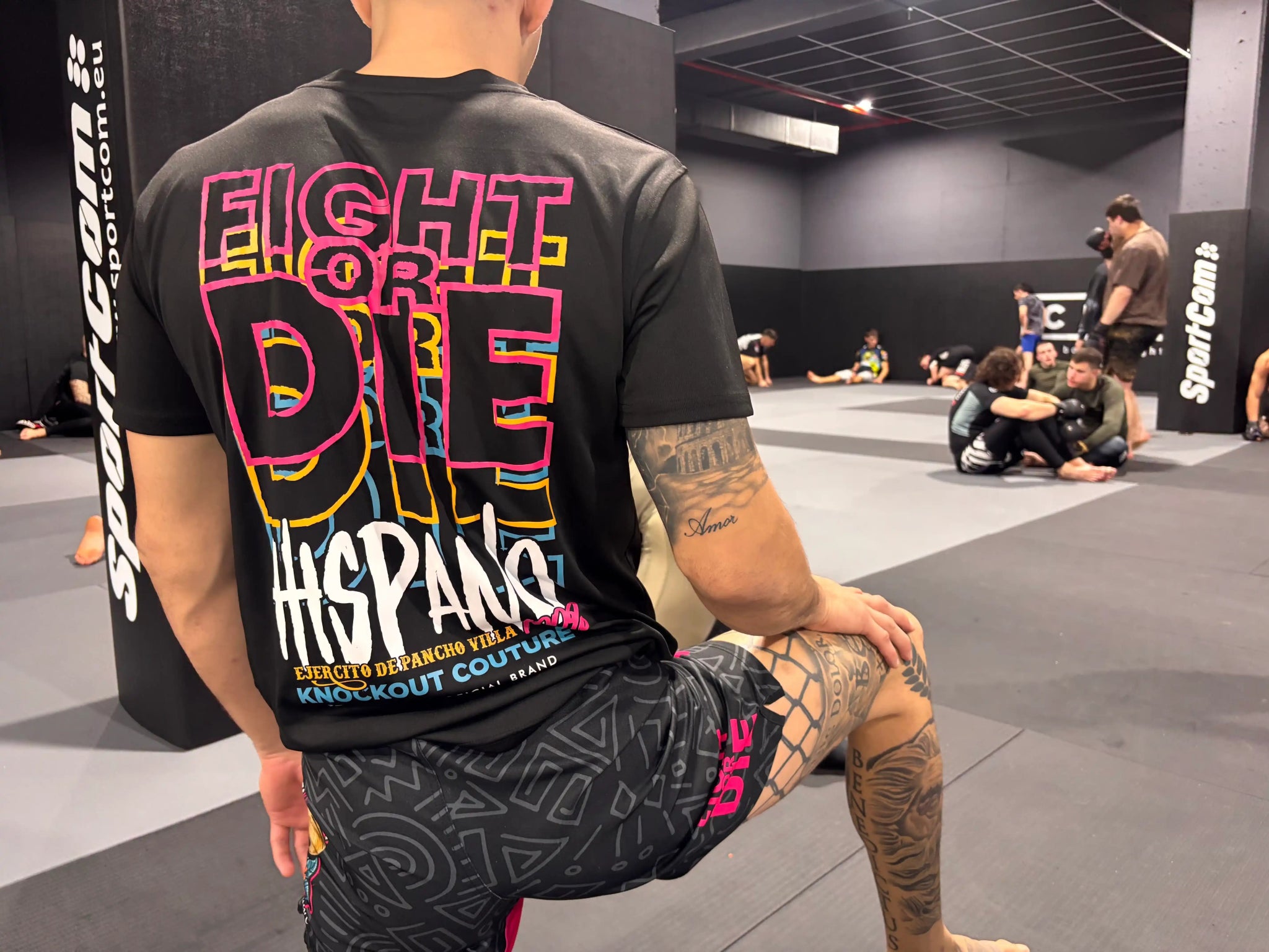 Pantalón MMA Ejército de Pancho Villa - Knockout Couture | Fight or Die