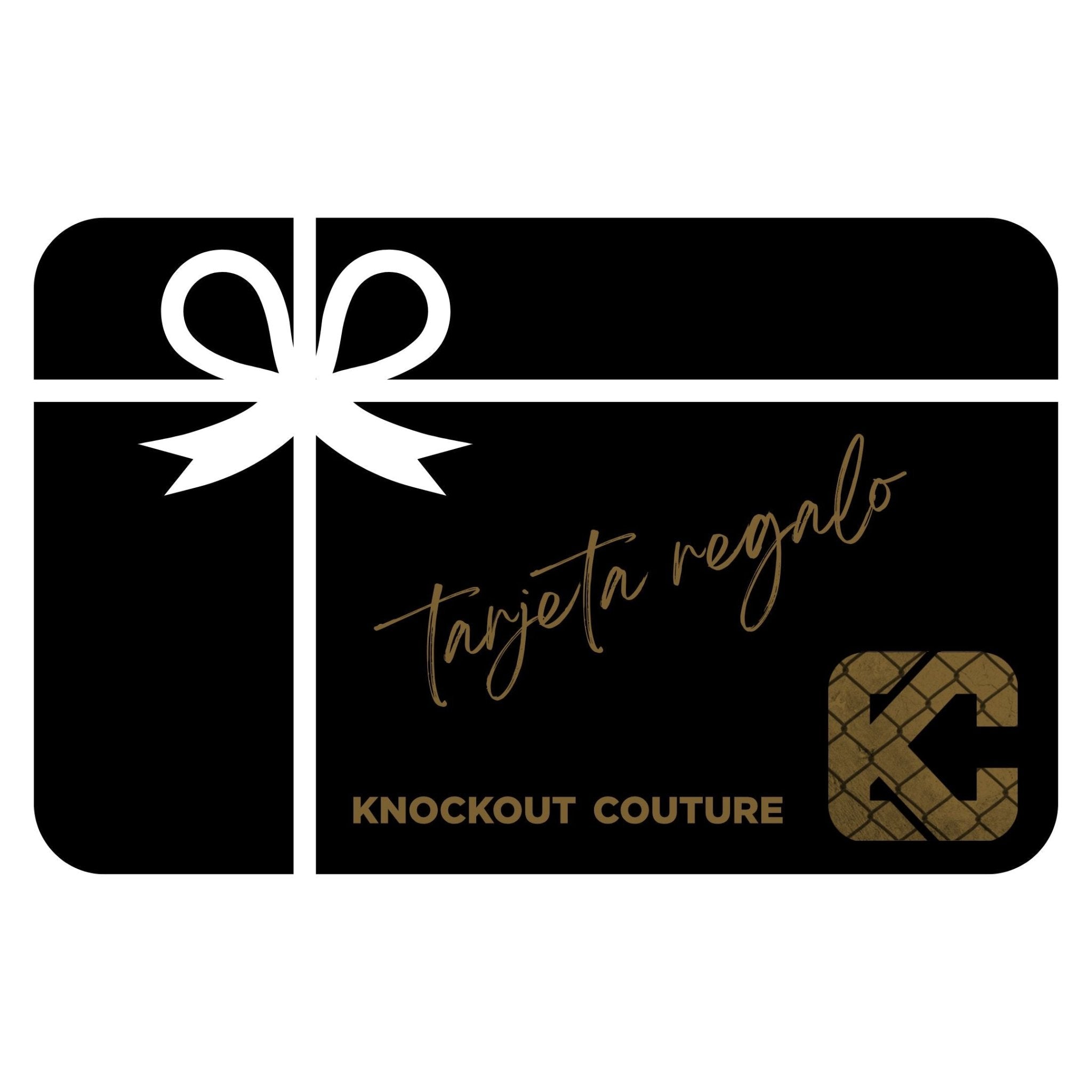 Tarjeta Regalo Knockout Couture - Knockout Couture | Fight or Die