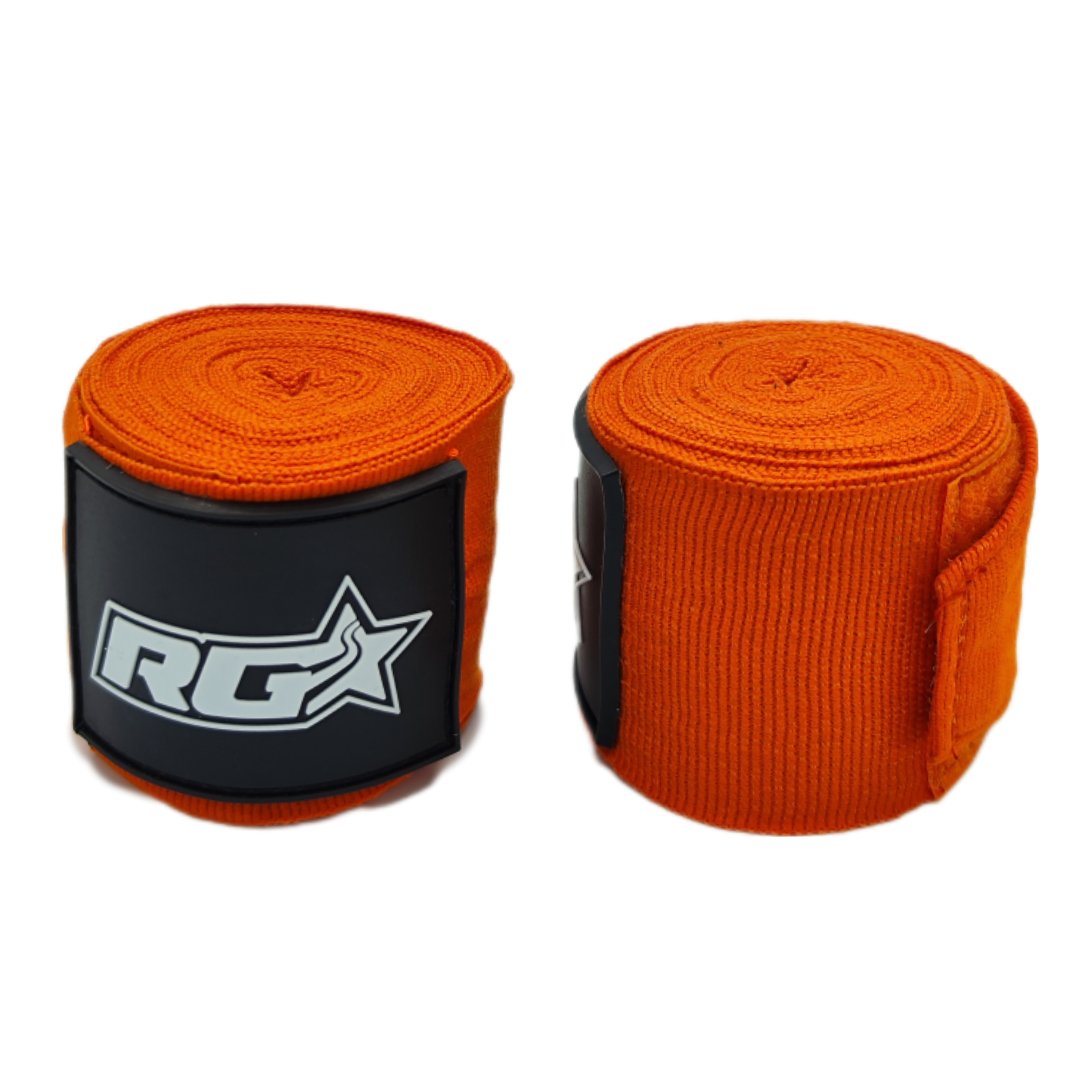 Vendas de Boxeo Naranjas - Knockout Couture | Fight or Die